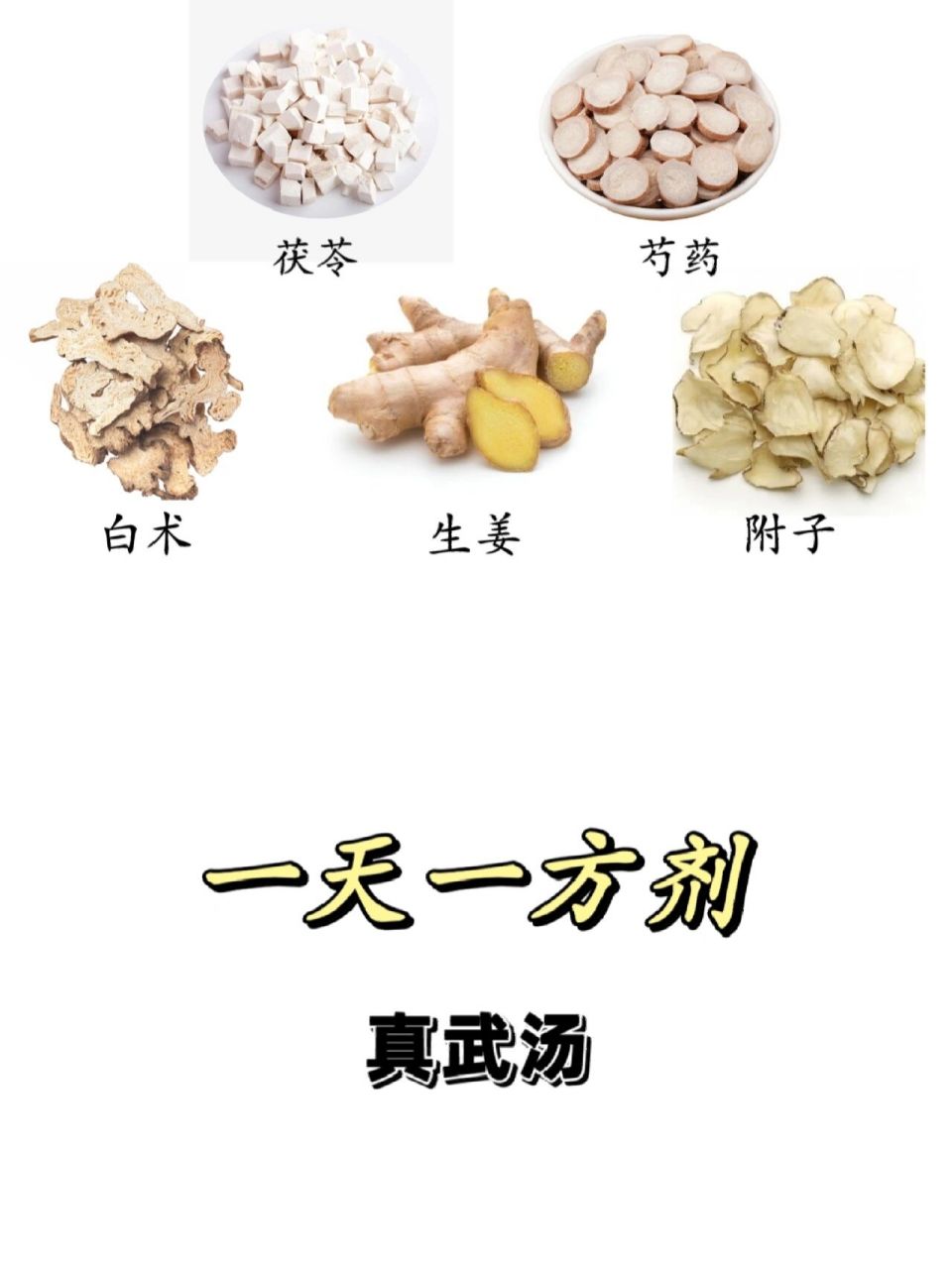 真武汤 今天是真武汤.