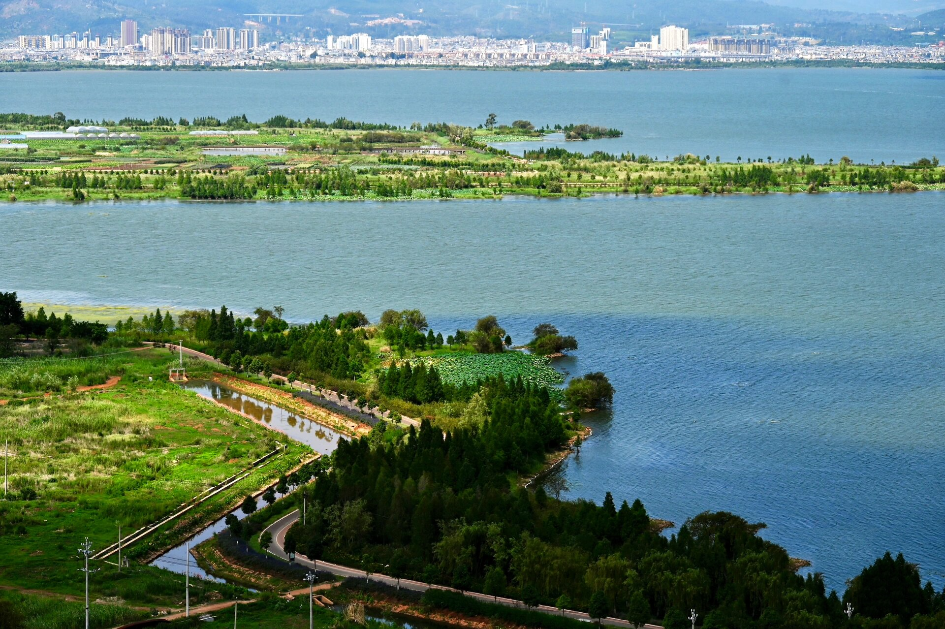 星云湖风景区图片