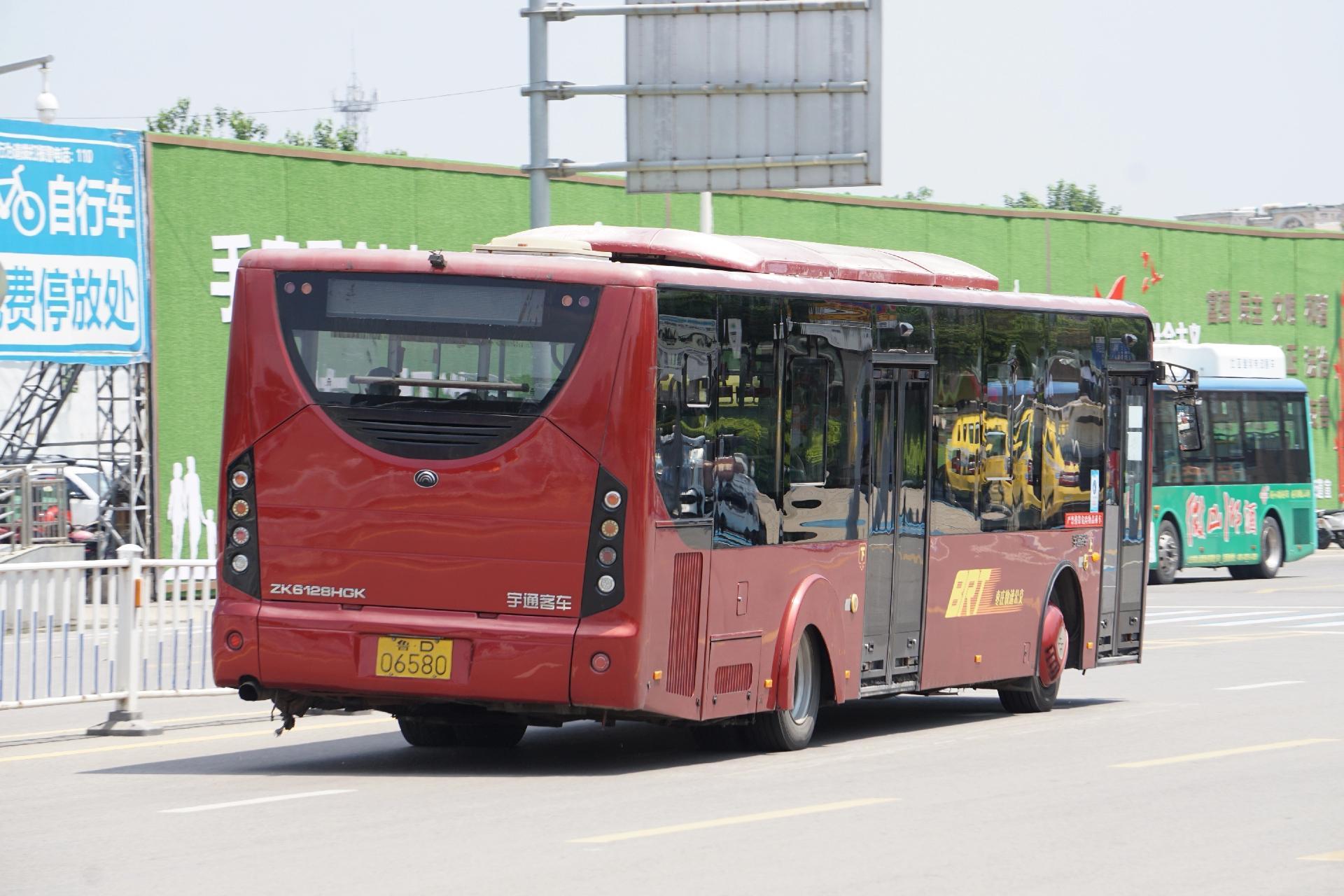 枣庄公交brt上线运营12年的宇通zk6128hgk,一代神车,即将落幕
