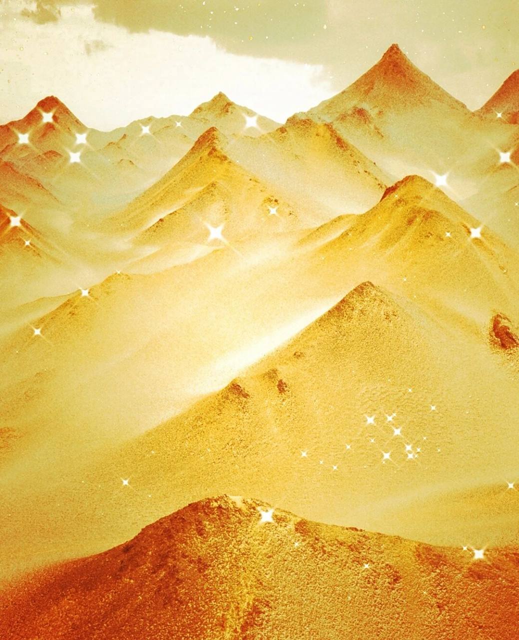 吉祥寓意壁纸头像 金山图,日照金山流水生财图,日照江河图,火木图