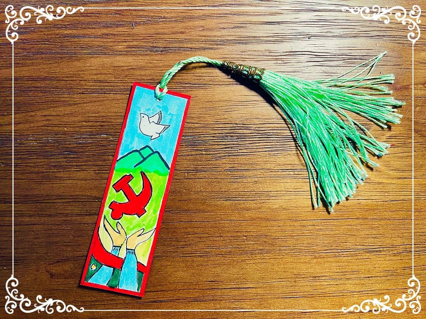 建党爱国书签92