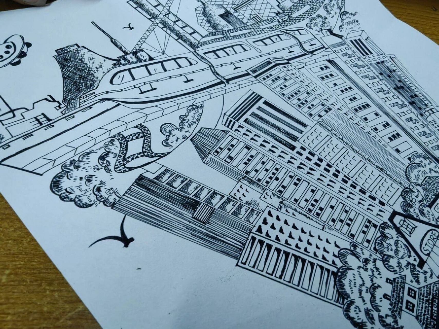 海市蜃楼知道吗 又借鉴了大佬的画,大家要用可以自取呀(非商用)