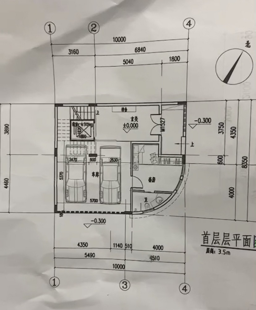 平面图门口的画法图片