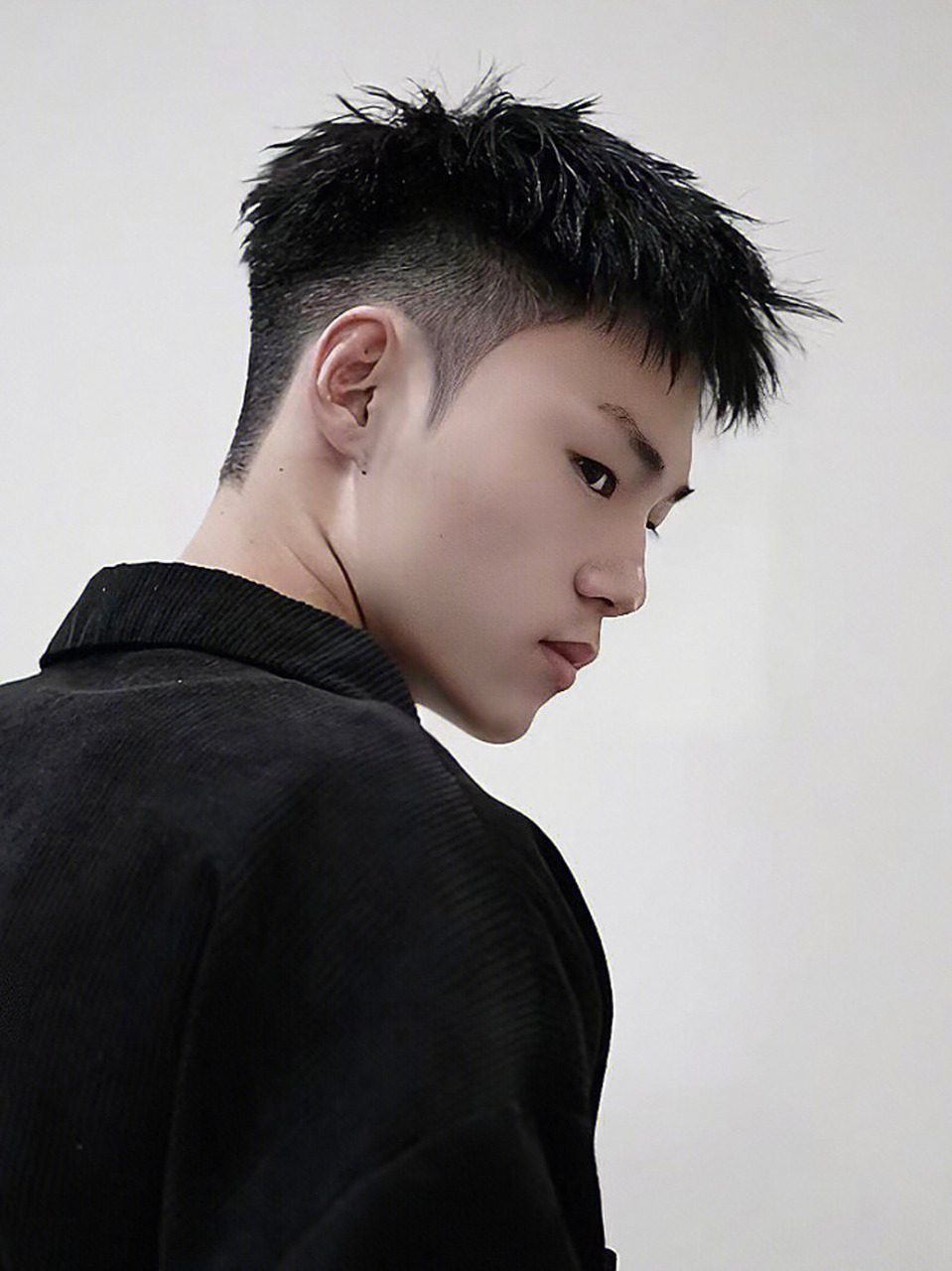 暖男发型~碎盖头 都说渣男锡纸烫哈哈哈 男士发型钢夹烫造型烫 今天!