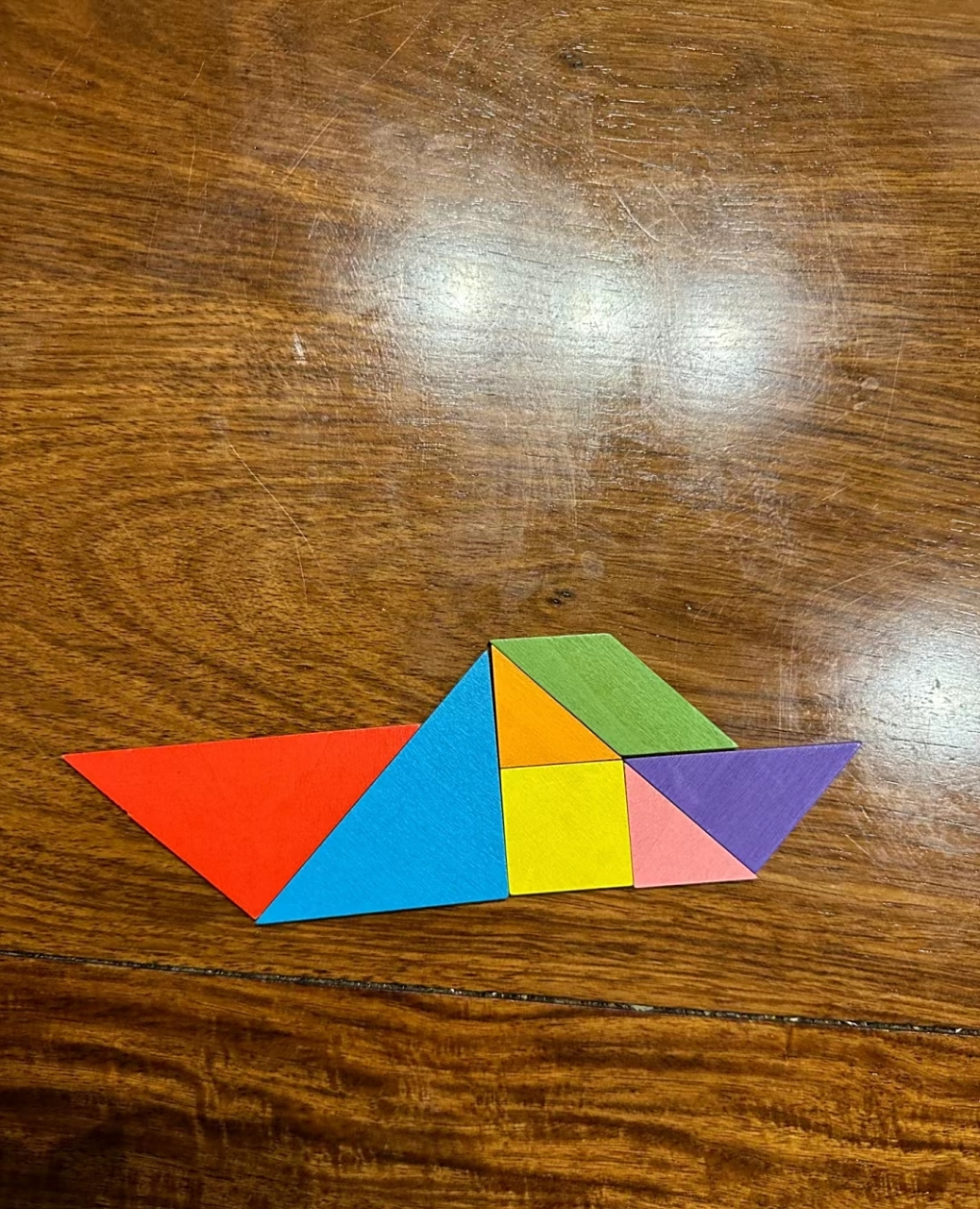 一年级七巧板拼图画作品图片 七巧板是一种既有趣又有益的玩具,可以