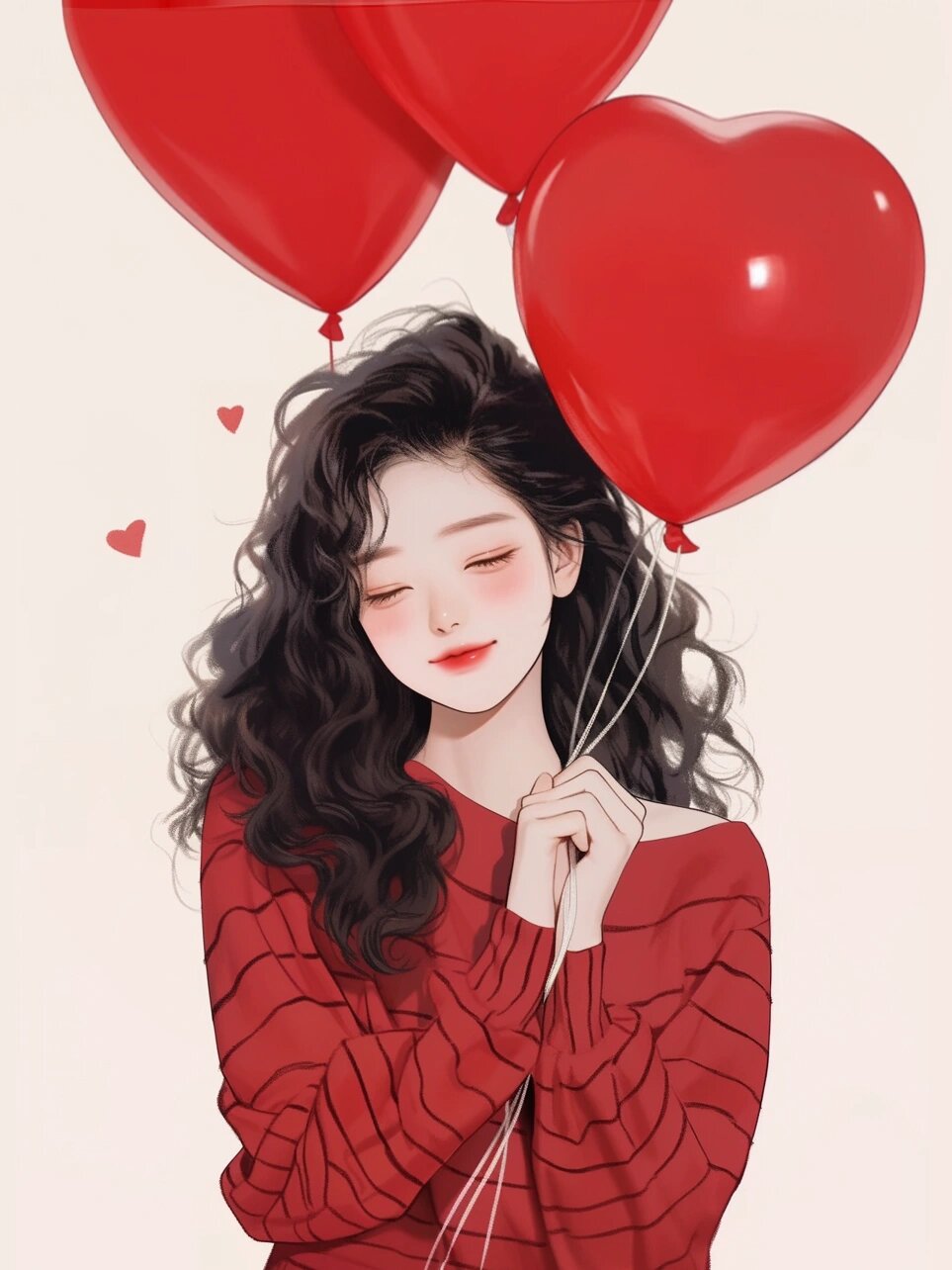 红红火火‍好运头像|治愈系