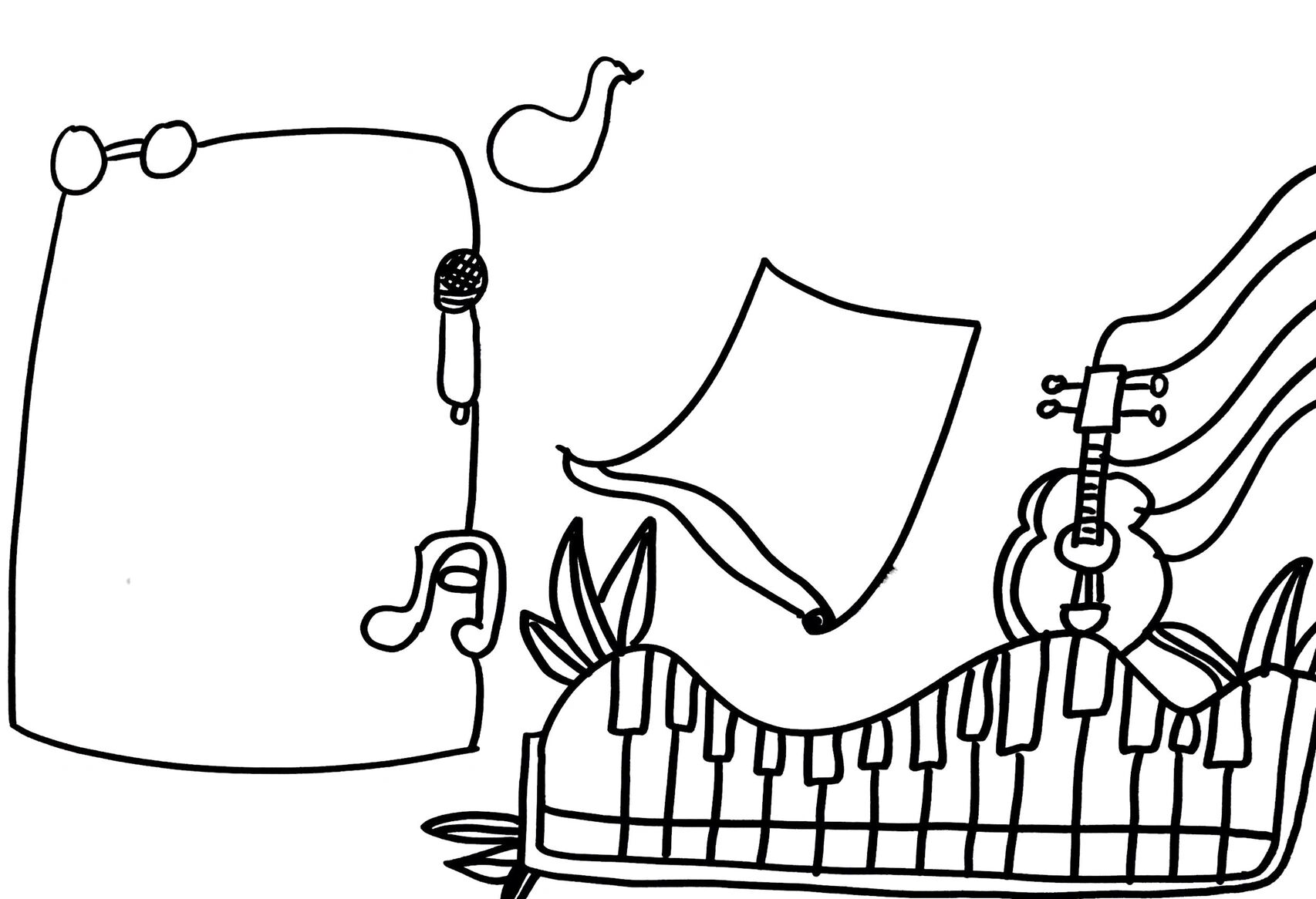 【手抄报】音乐小报 音乐手抄报.@哇哇读书会的动态