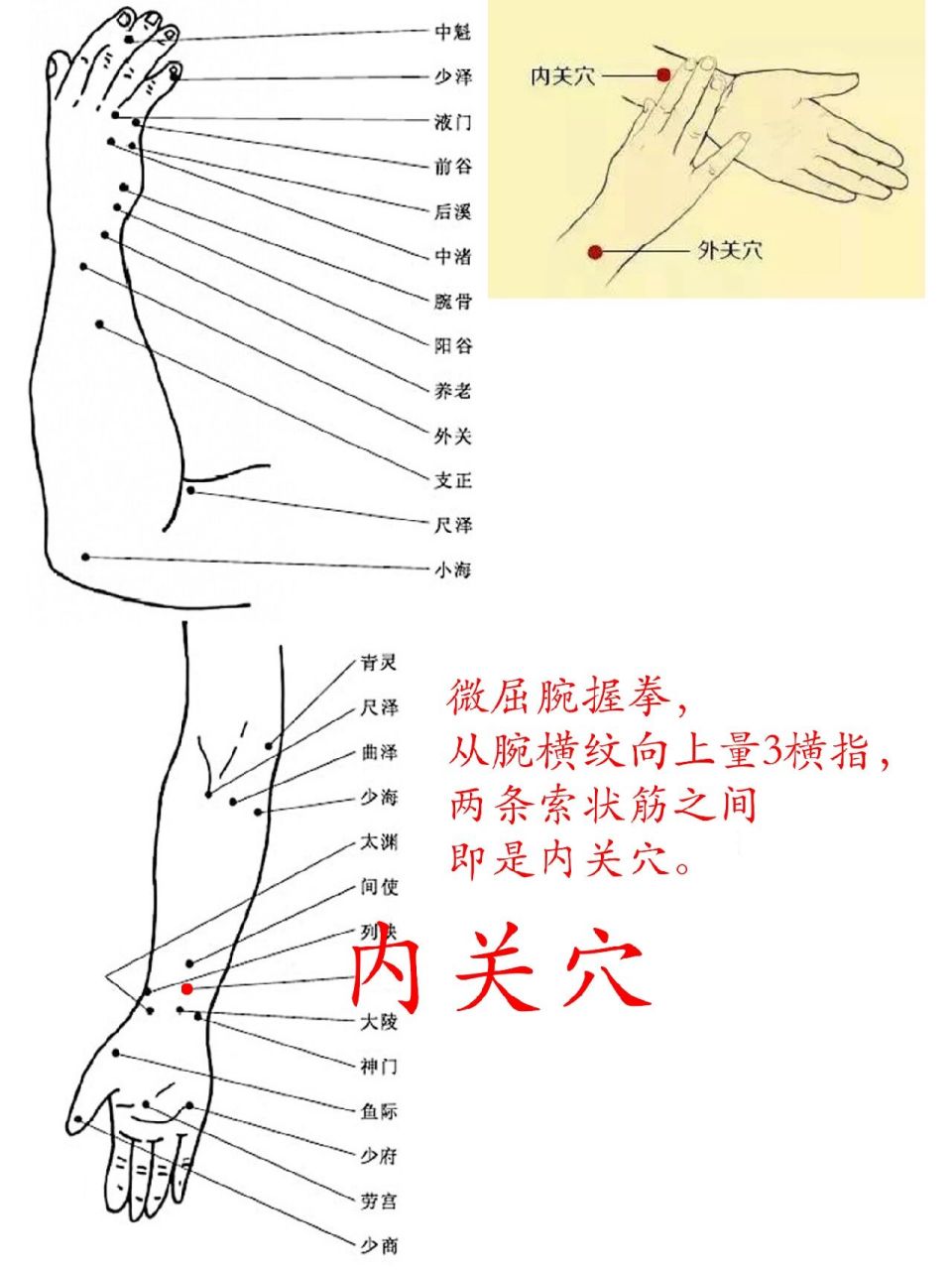 手脚冰凉艾灸部位图图片