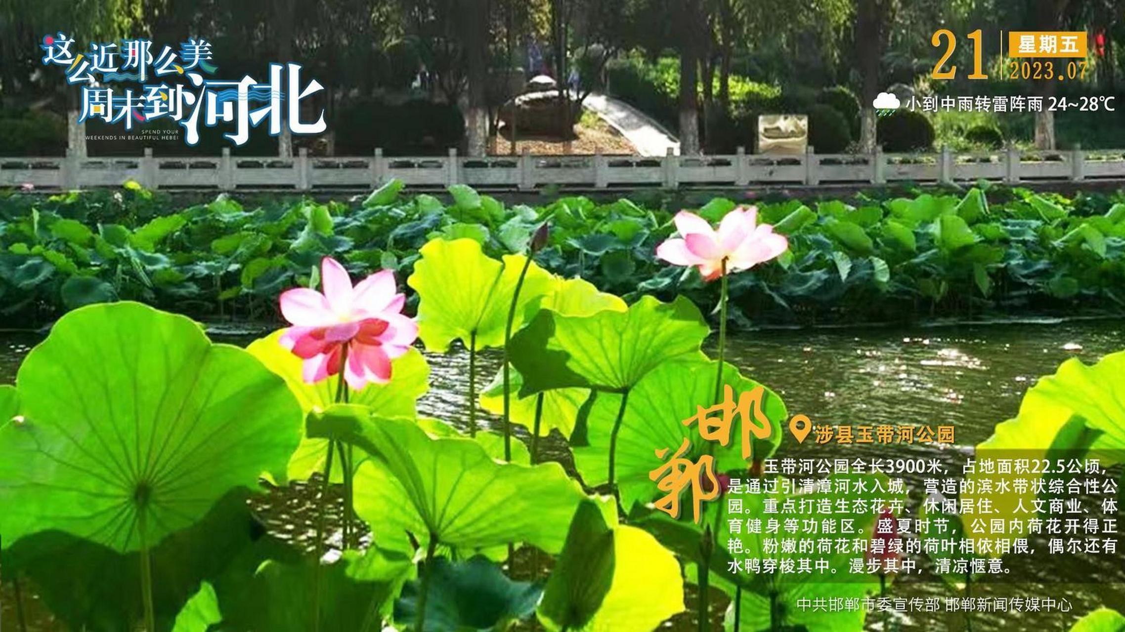 【#这么近那么美周末到河北# ——邯郸·涉县玉带河公园】邯郸·涉县