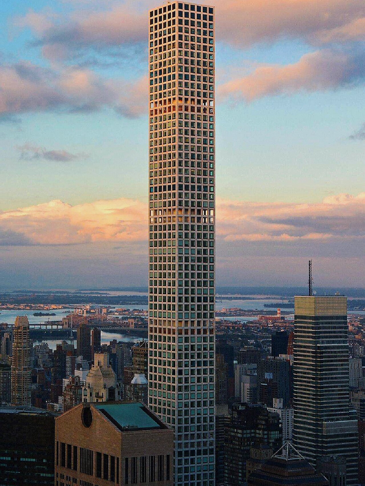 纽约曼哈顿|432park avenue 纽约派克大道432号大楼.