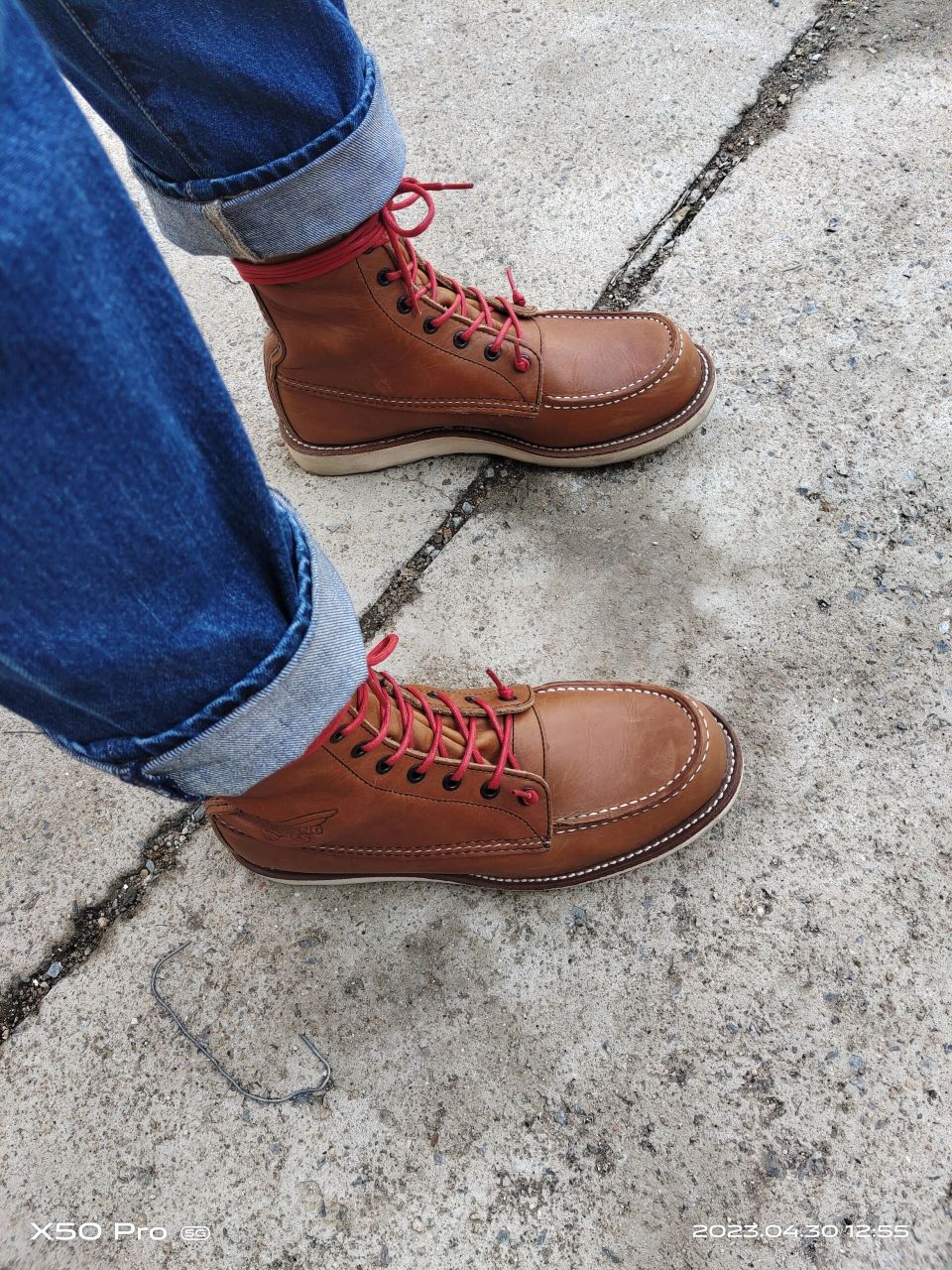 红翼877穿起来也很帅的    靴子的多和旧一般不可兼得,懂的都懂90