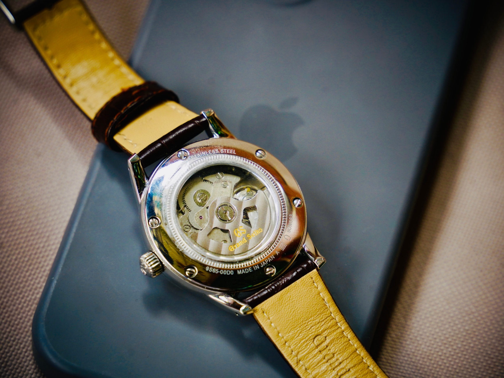 简单拍拍〕 grandseiko冠蓝狮精工 sbgr261g   好正好正!