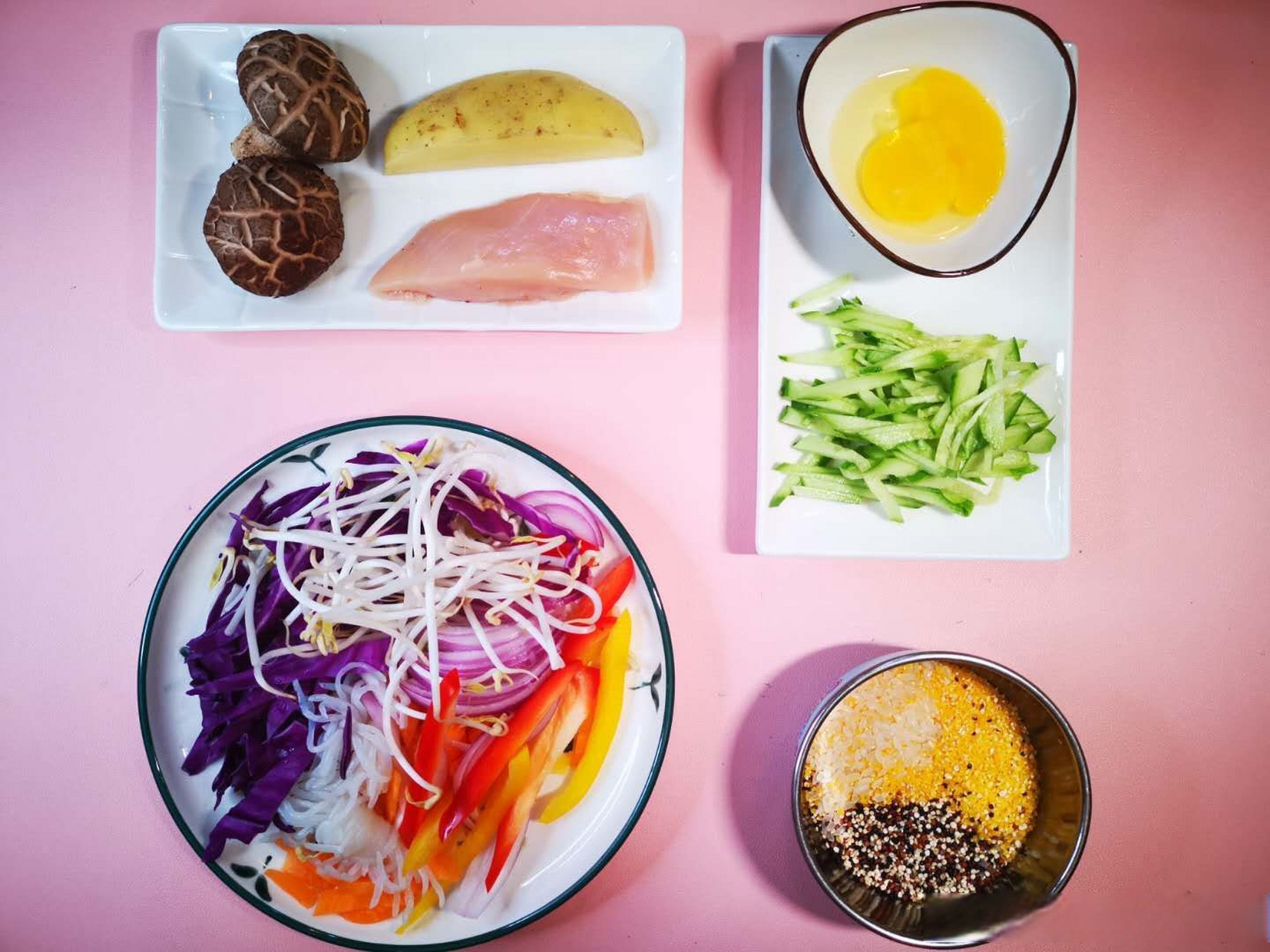 图1,2,3是2020年初,我拍的糖尿病食谱示范餐,当时这些示范餐用于给