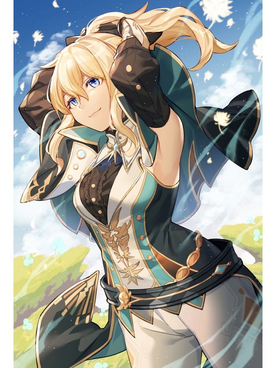 二次元美图|《原神》琴团长 获取原图请私信