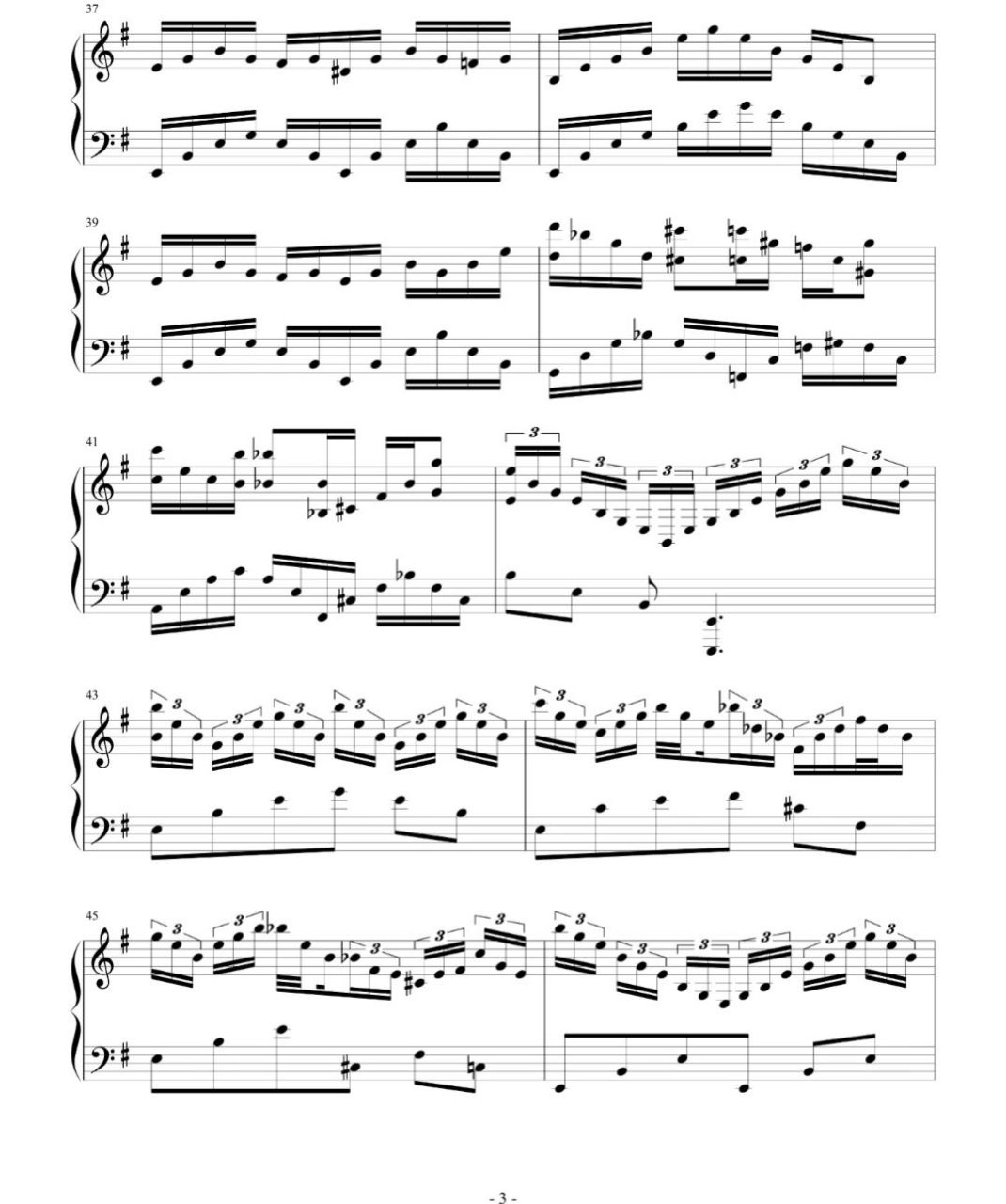 哈利波特《海德薇格主题曲》五线谱