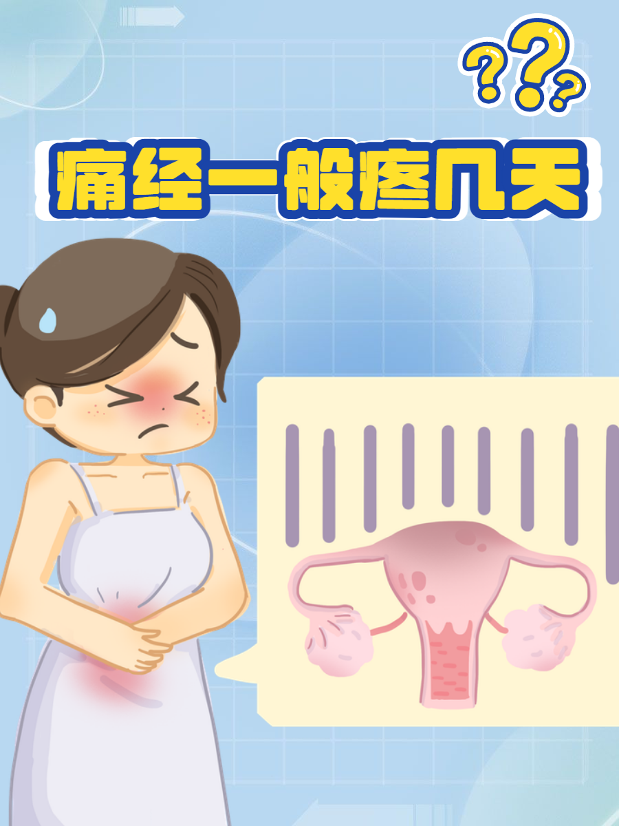 痛经一般疼几天?