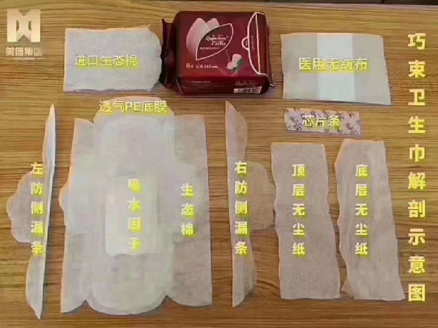 97选择"巧束卫生巾"做健康无言女人99