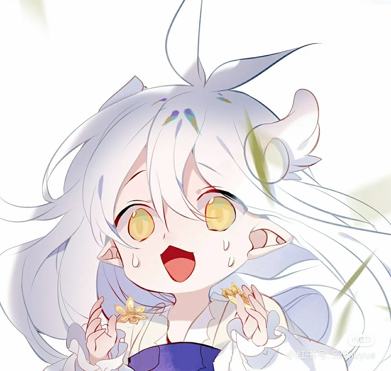 吾凰情头—小希&白虎神 这对cp都把我虐哭了