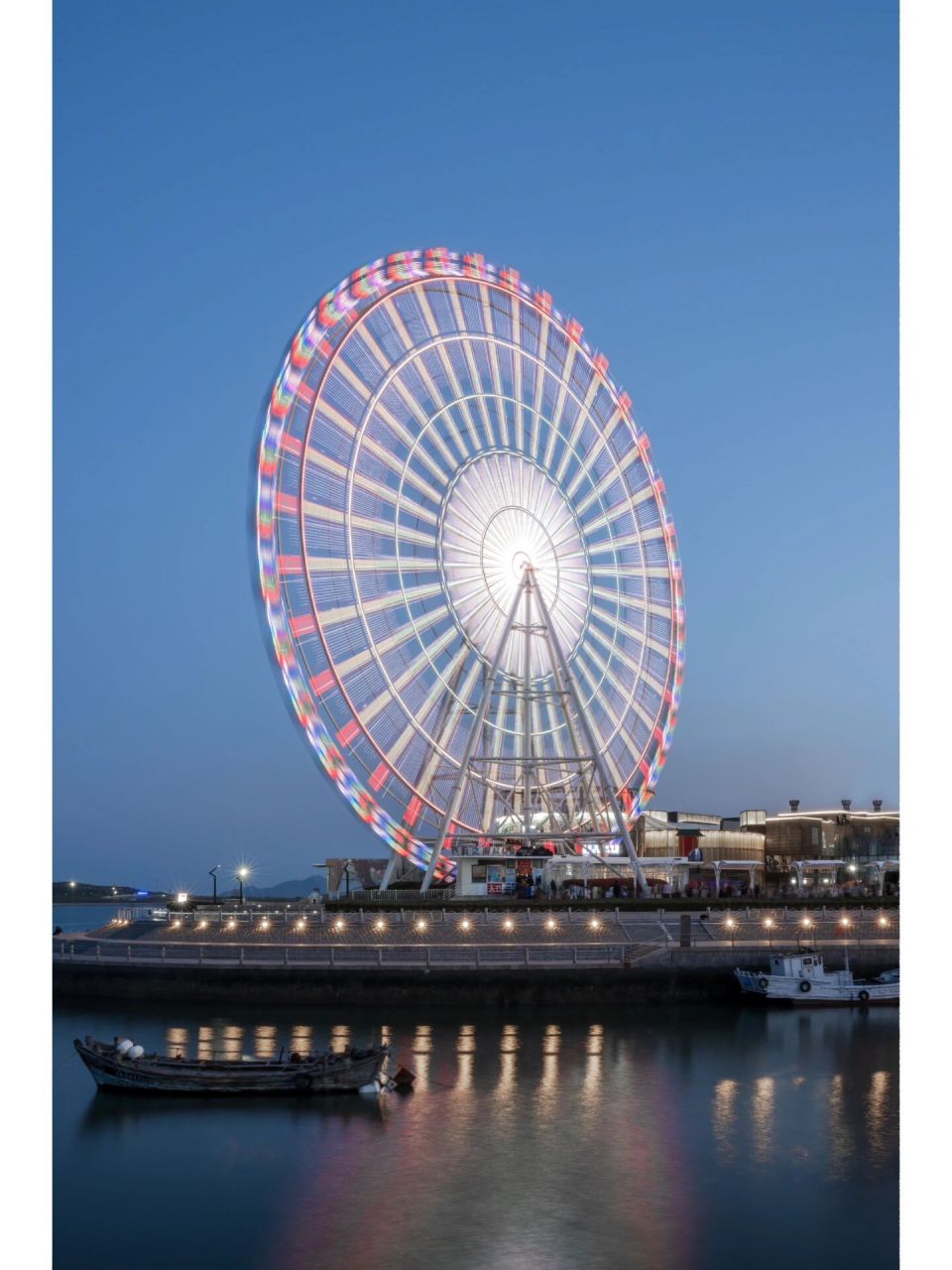快来打卡 青岛摄影9215|琴岛之眼摩天轮99 〝琴島之眼"生落于唐