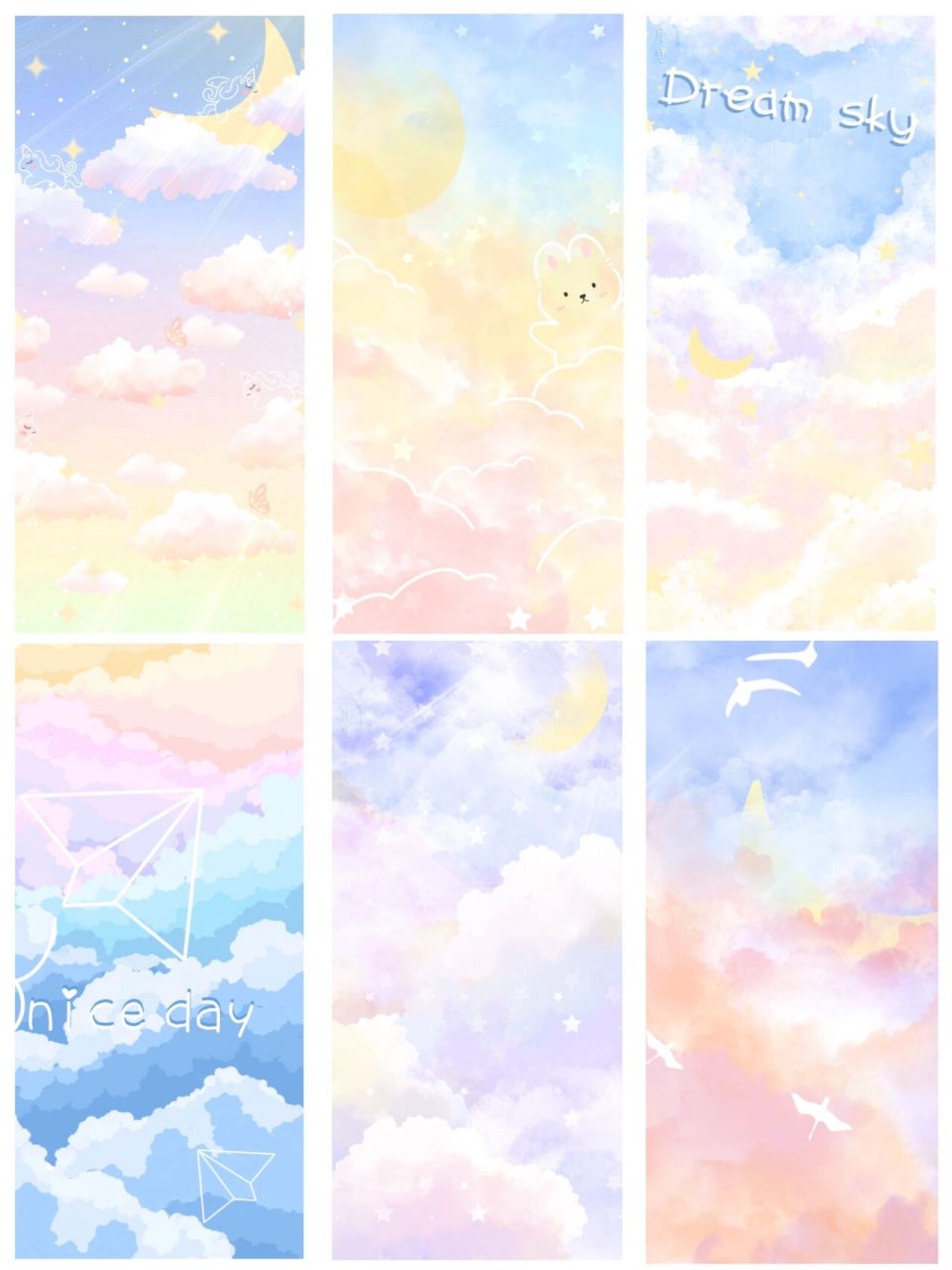 第12期:原创梦幻云朵壁纸|9315多领域授权 今日分享一波云朵壁纸