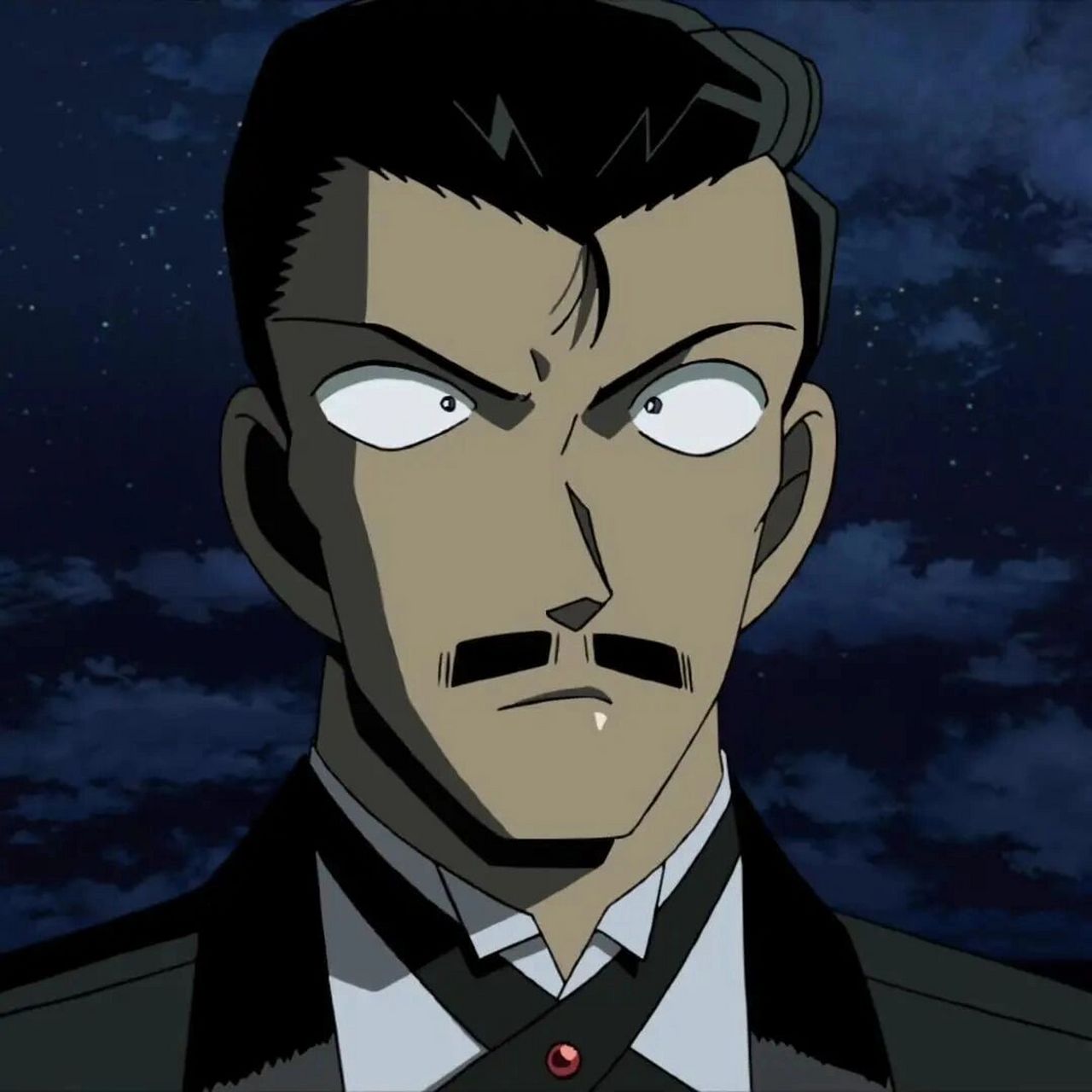 名侦探柯南|毛利小五郎      其实毛利小五郎也挺帅吧 礼貌拿图,禁二