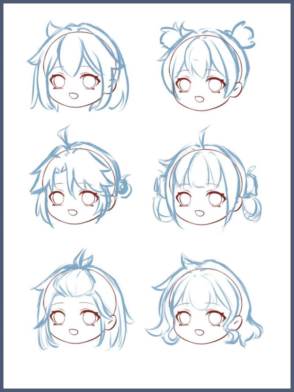 procreate保姆级教程 前面教了大家头发的画法,不知道宝子们有没有