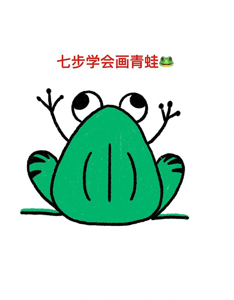 青蛙简笔画