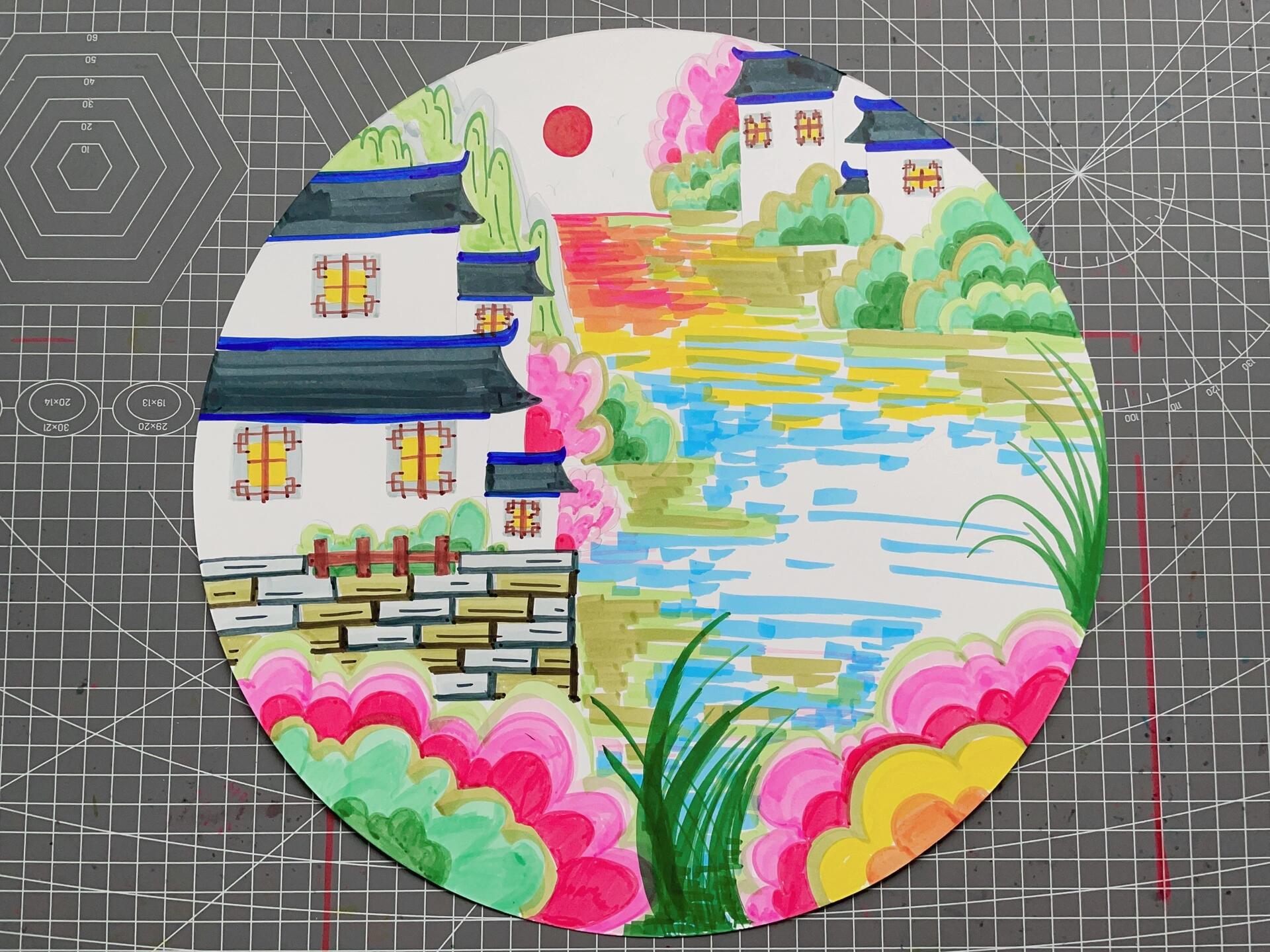 《立夏诗画》     诗配画