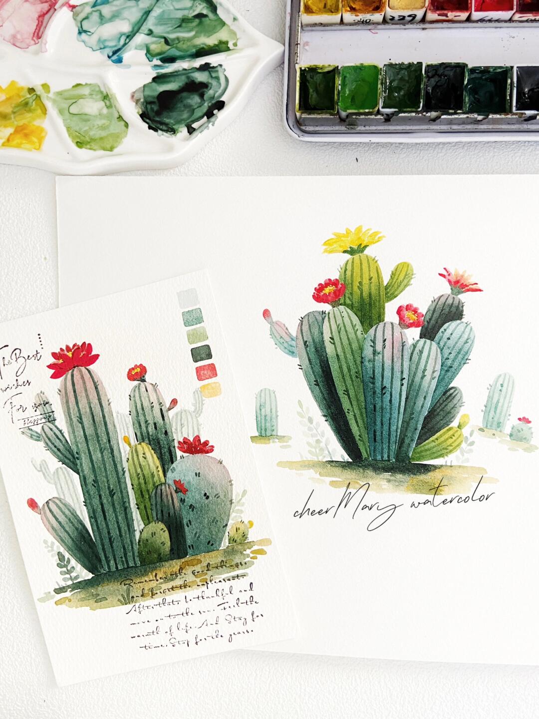 cheermary自配26色颜料