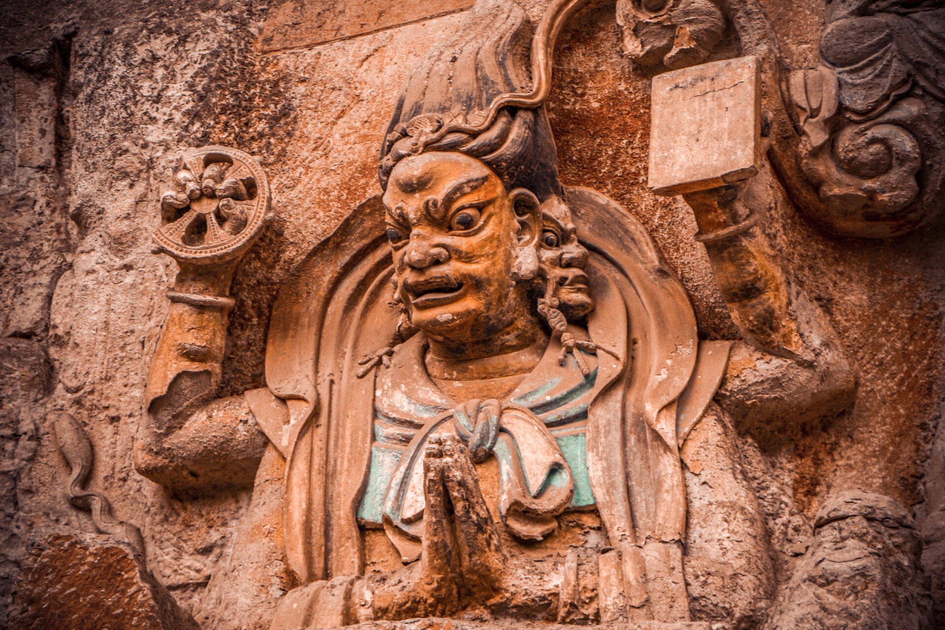 【中国石窟寺】时代洪流下的最后一笔 大足 宝顶山  十大明王像 这是