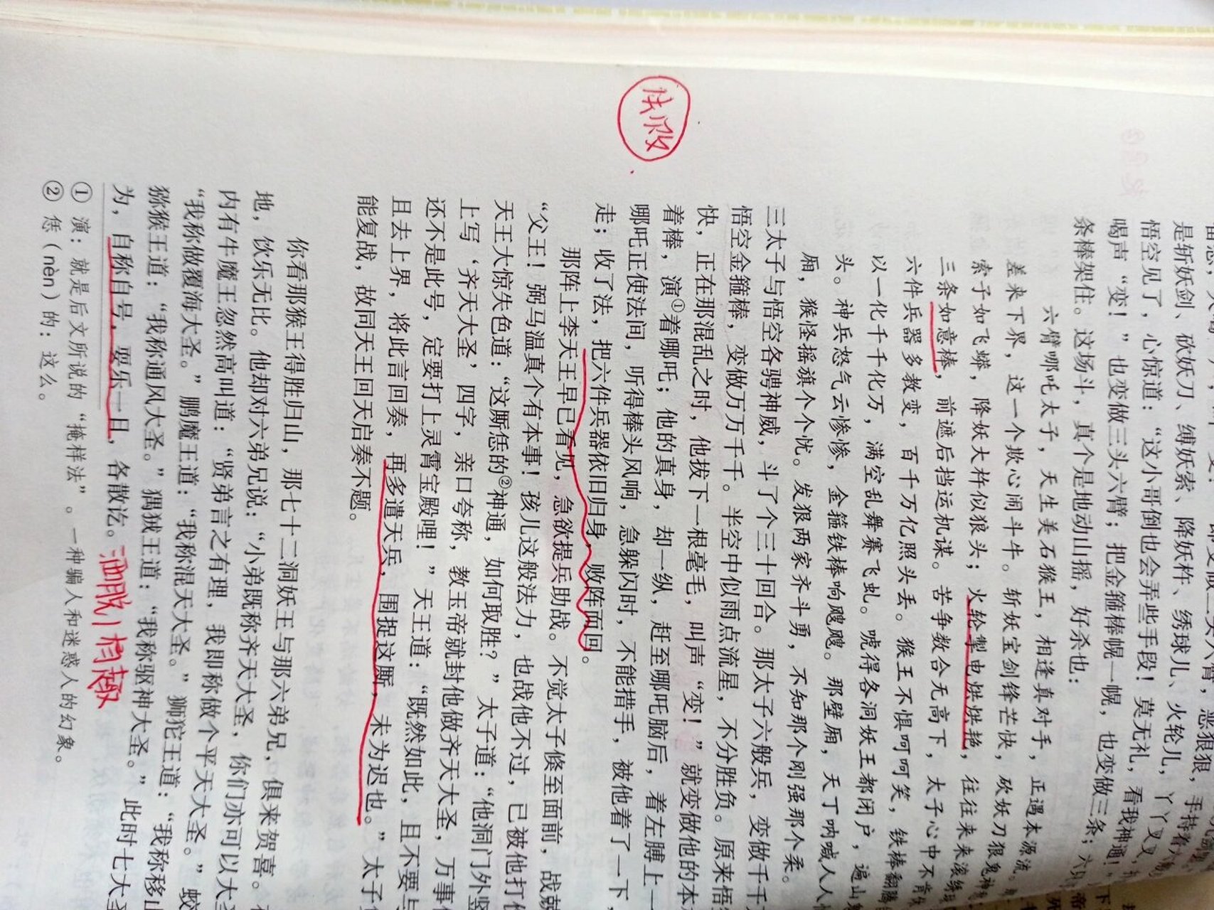 西游记批注第四回图片