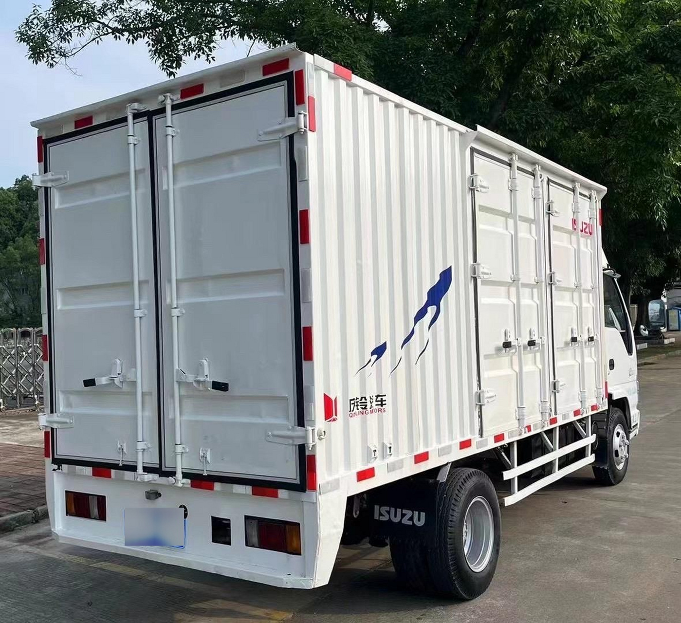 五十铃4k 2017年上牌,国五,标准车厢