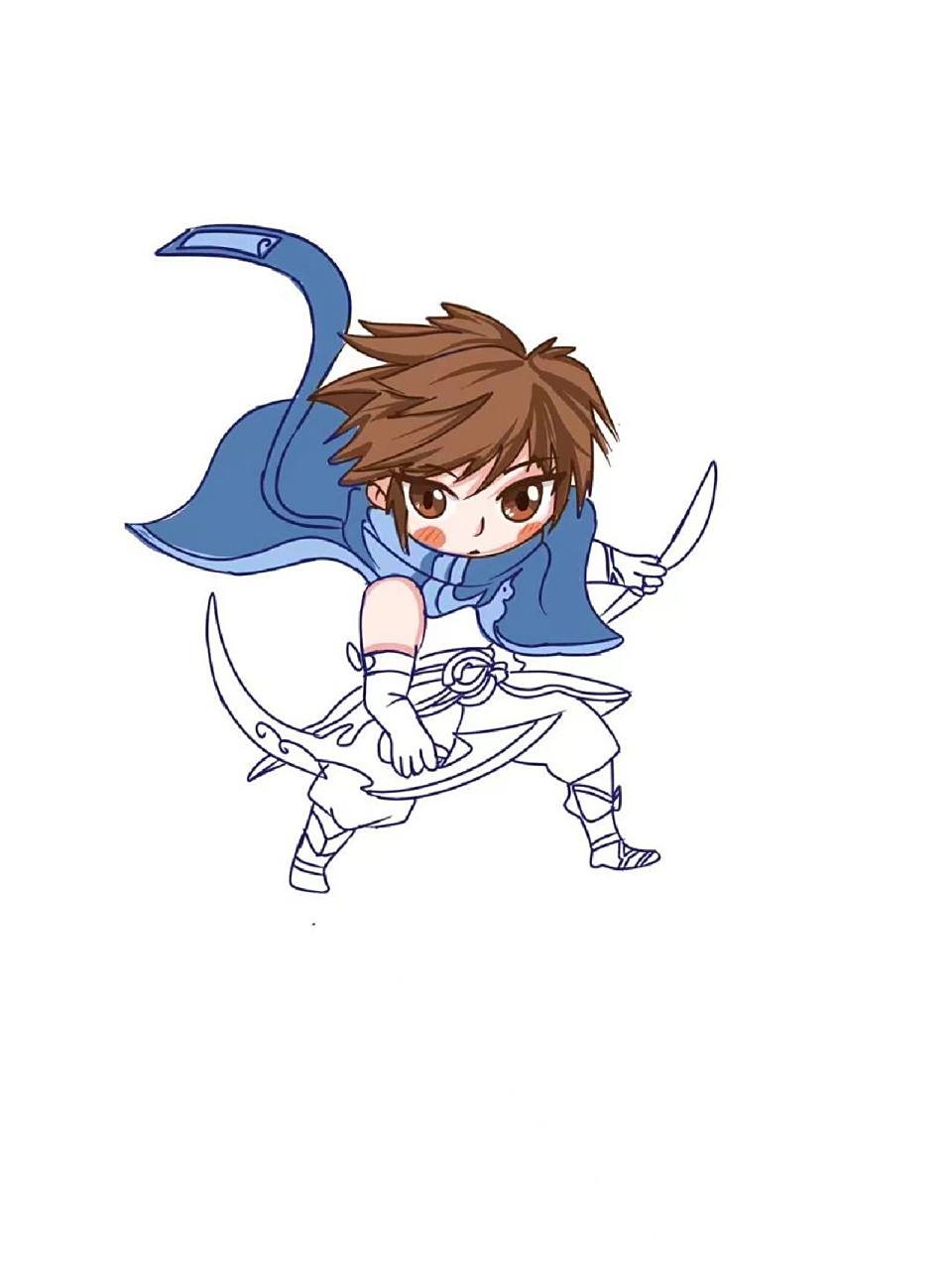 手绘王者荣耀澜