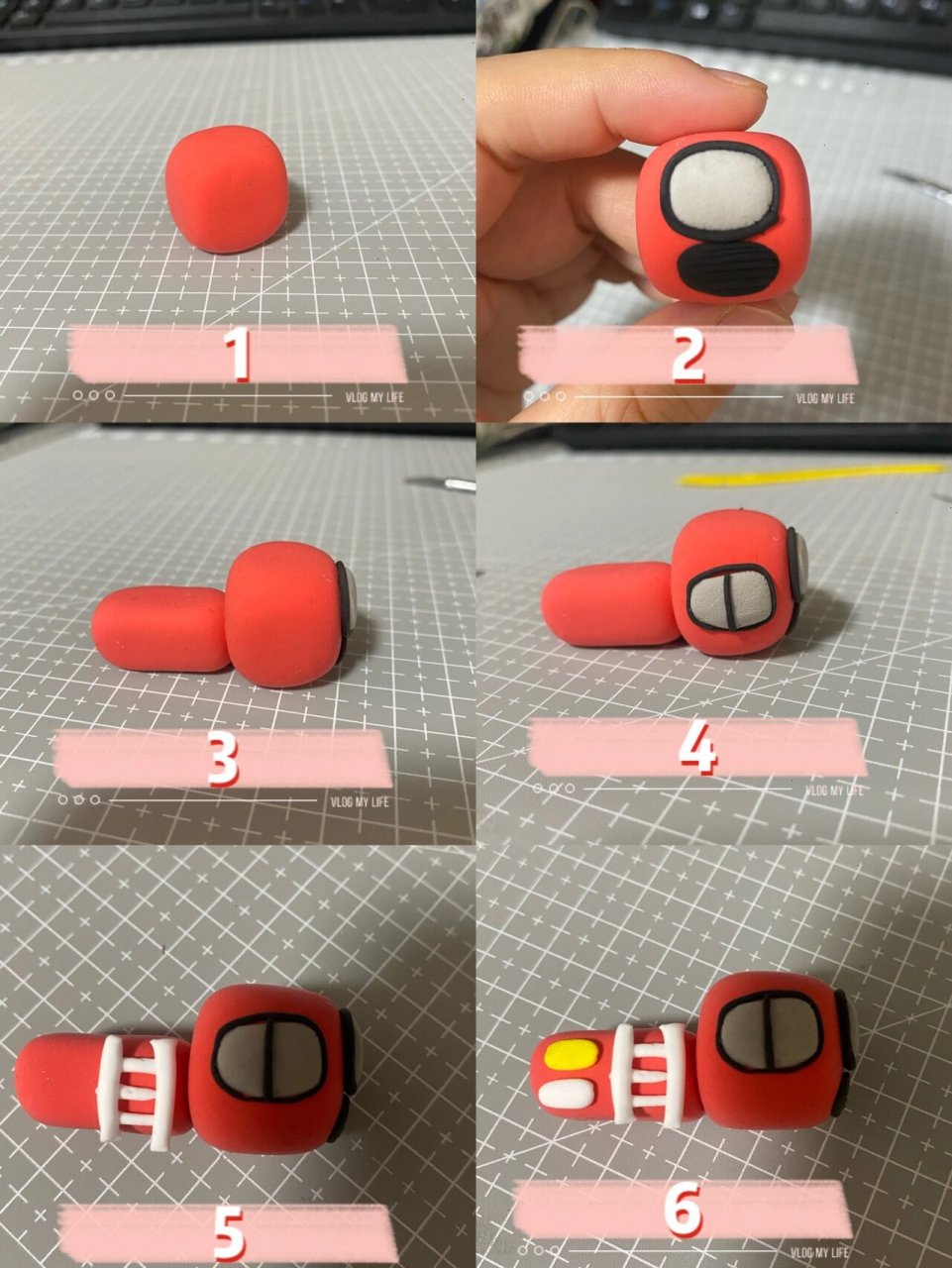 粘土 消防车02 【教程】 消防车02