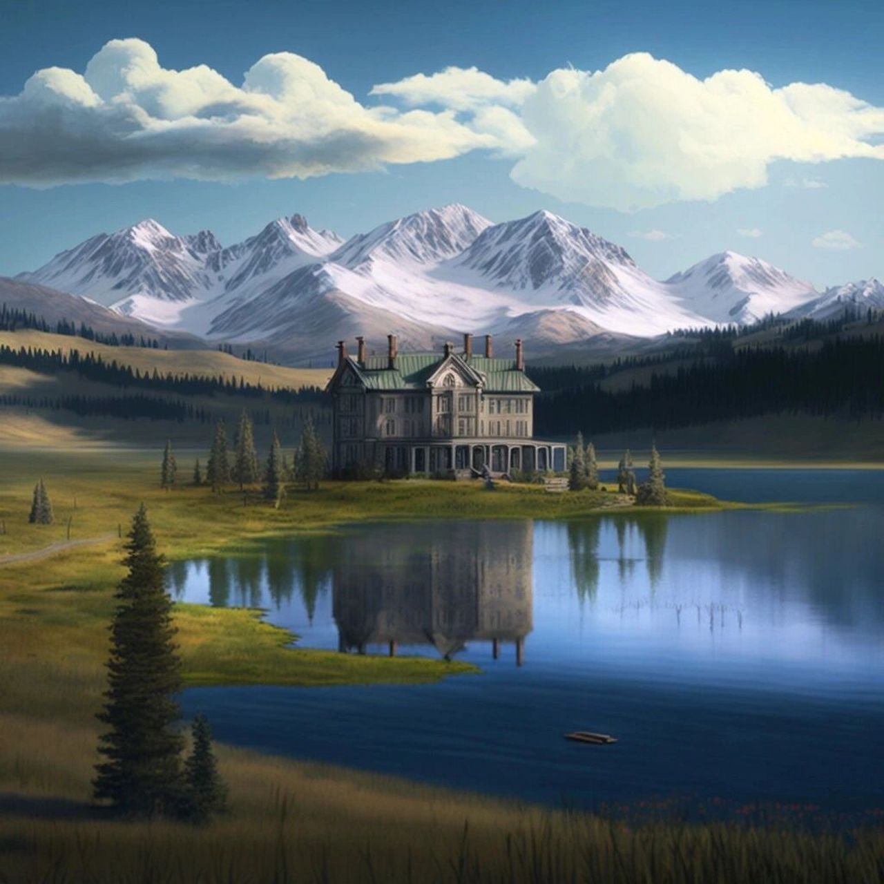 罗辑博士要求的庄园