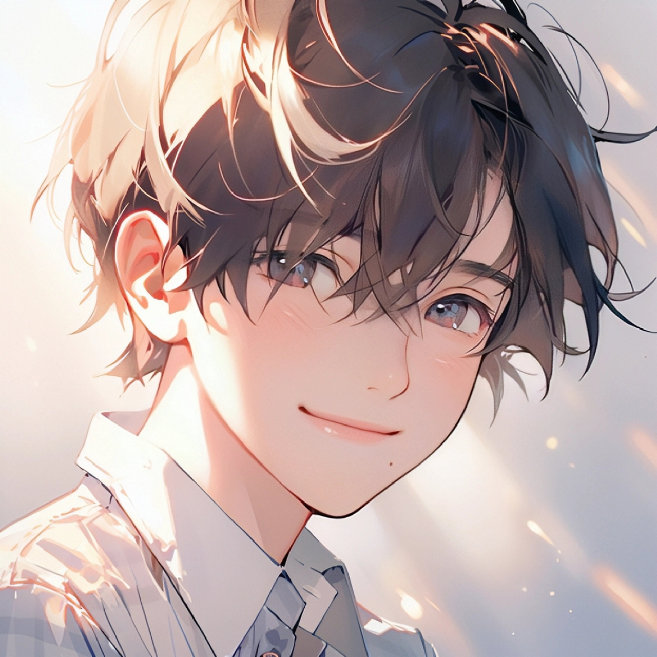 男生头像阳光简单干净 铁子们90  今天给大家分享一组阳光简单干净