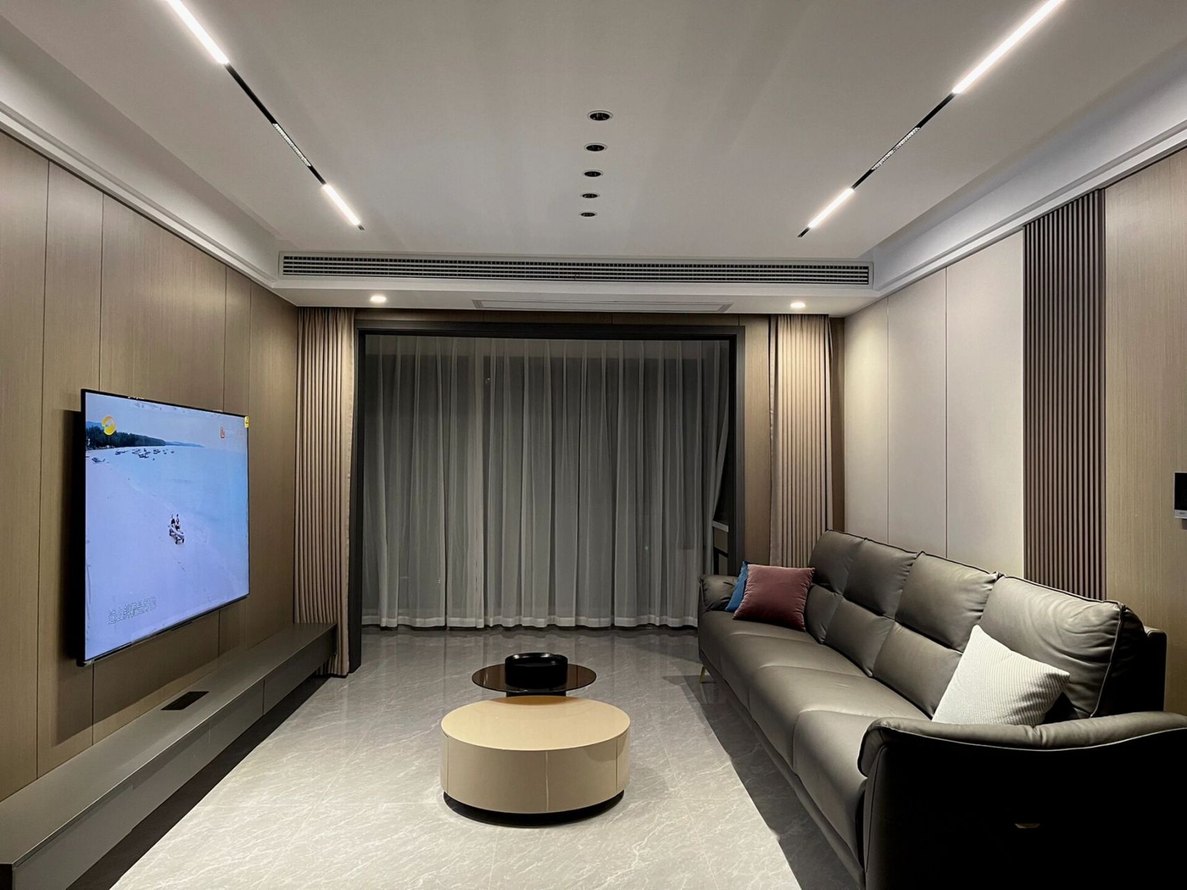 装修干货 | 客餐厅吊顶 客厅无主灯悬浮吊顶 11566客餐厅悬浮吊顶