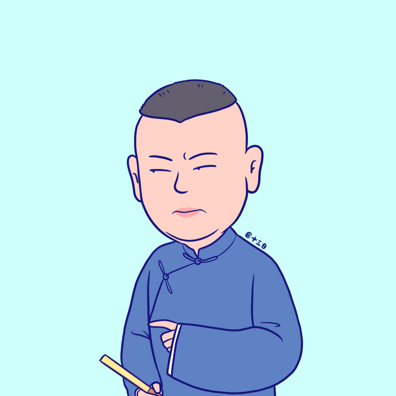 德云社人物群像小漫画第16615组 搞笑头像 可爱漫画 #手绘头像