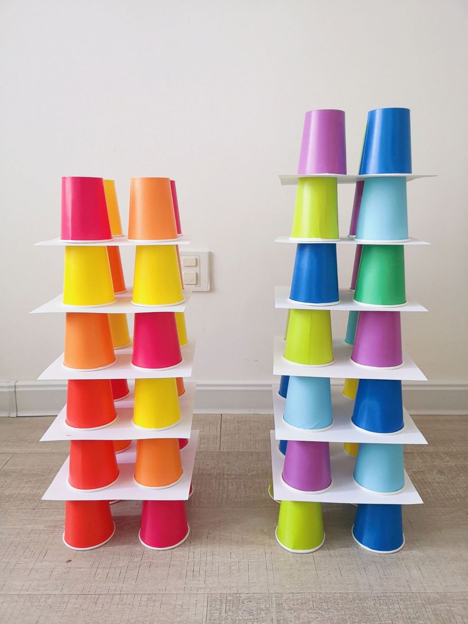 在家早教|纸杯搭建,发挥宝宝创造力7515 在家早教—纸杯搭建