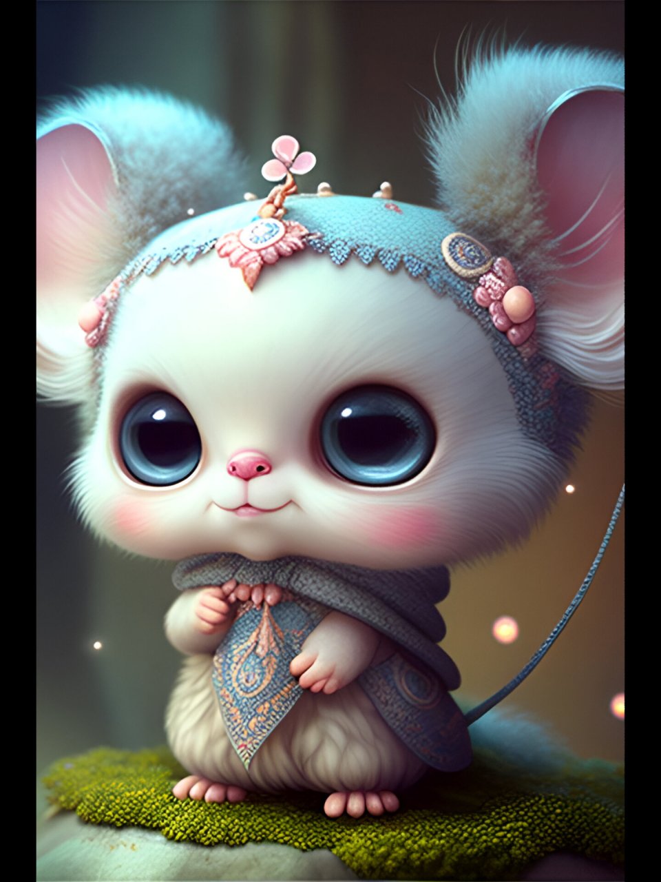 十二生肖(一)子鼠,适合做头像的软萌小老鼠 关键词