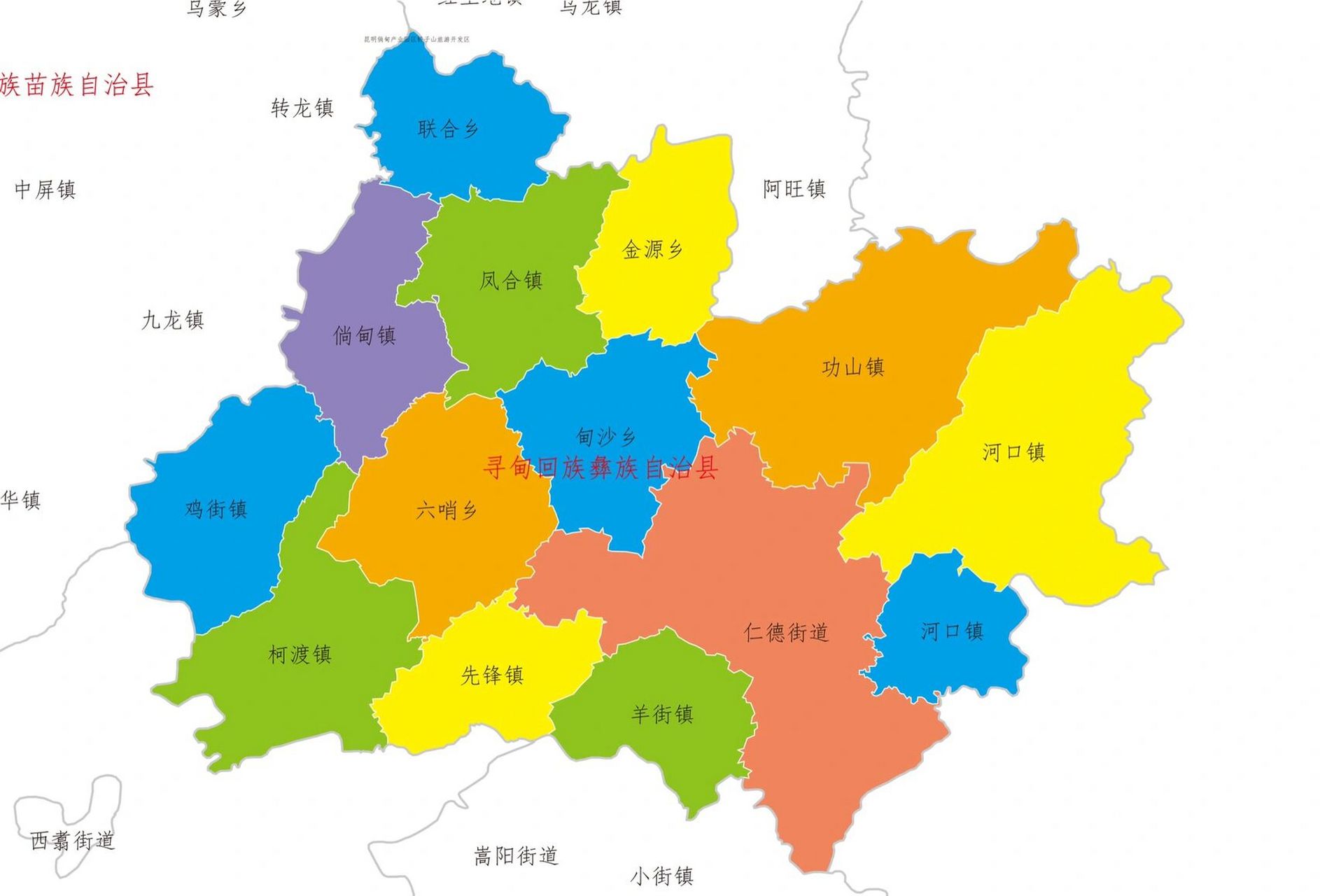 云南·昆明市·寻甸回族彝族自治县景区景点 xd1	汇龙湿地公园 xd2	打