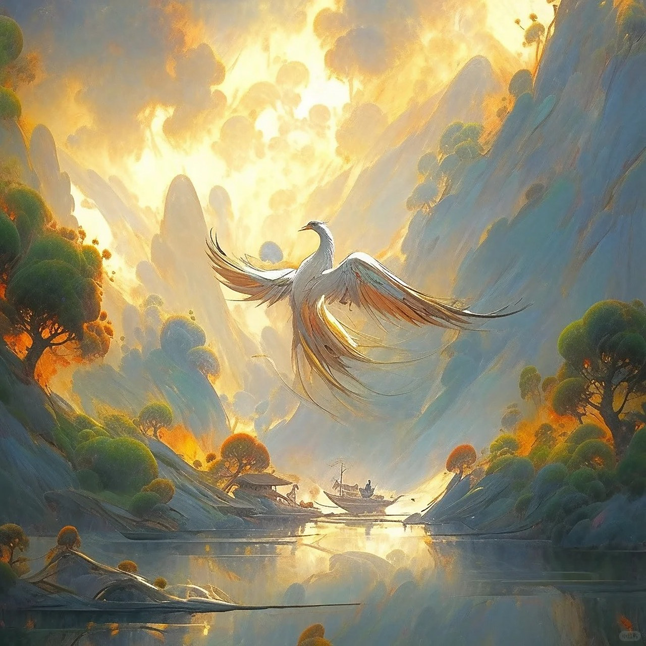 微信头像五行带金带水的意意好的 五行头像·见者好运,金水可用