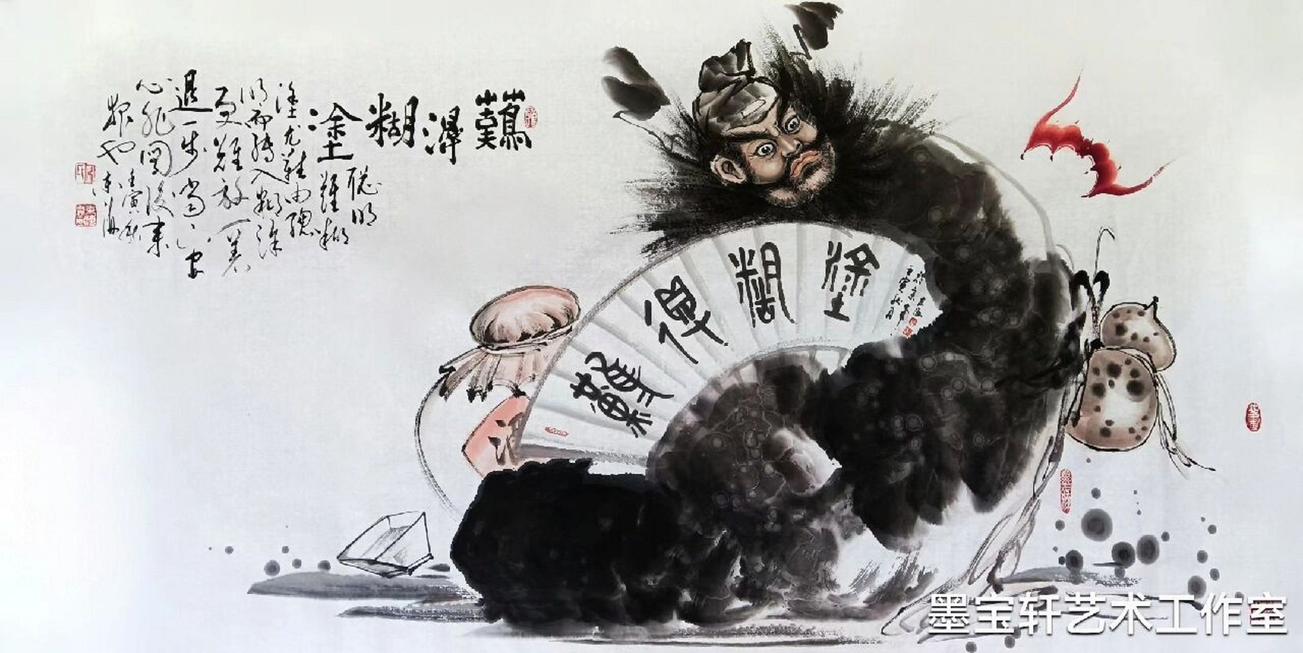 宋东海老师四尺作品,《难得糊涂》 宋东海老师四尺作品,尺寸136x68cm