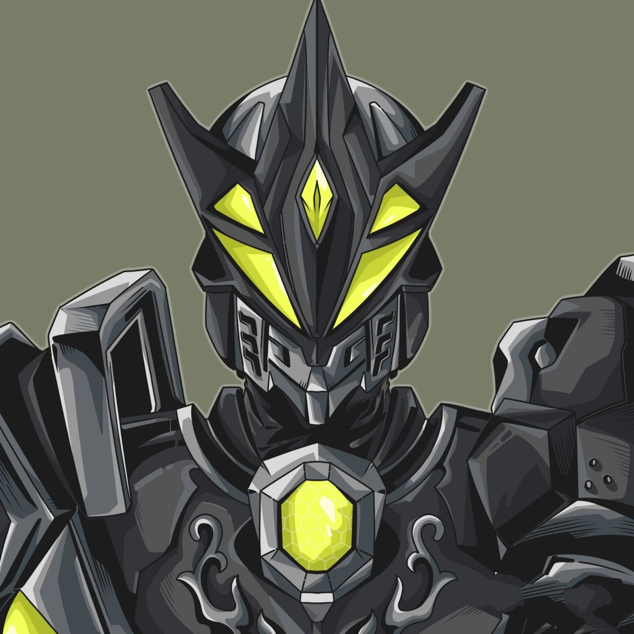 一代铠甲勇士头像来啦～ 炎龙侠 升腾炎上就是焰火的力量 无限 就是火