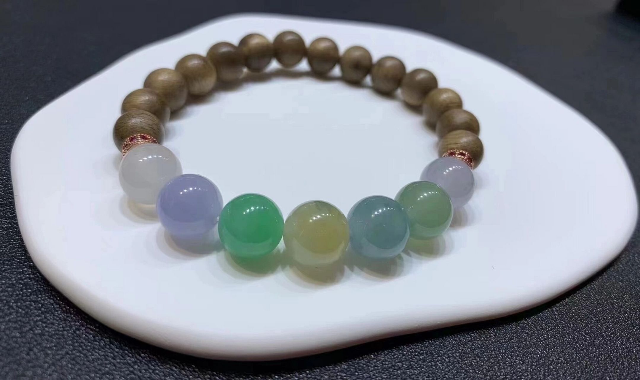 马卡龙男士手串 #翡翠# #翡翠珠子# #翡翠手链# #手串# #翡翠手串