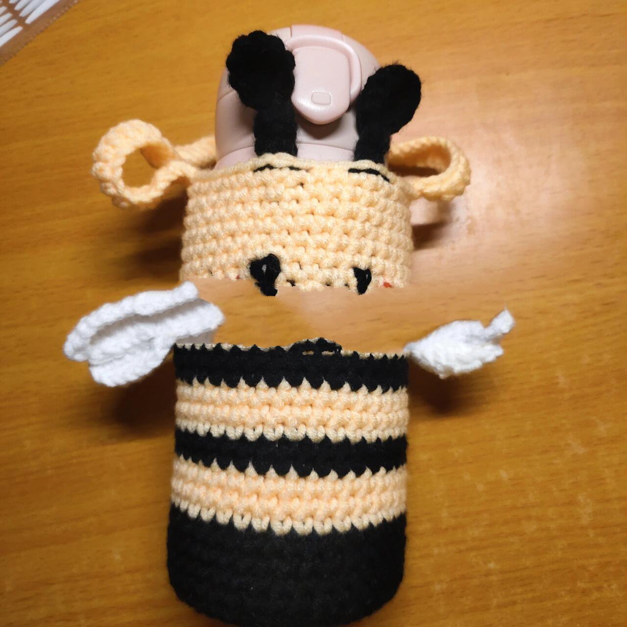 93原创手工钩织水杯套|附图解教程