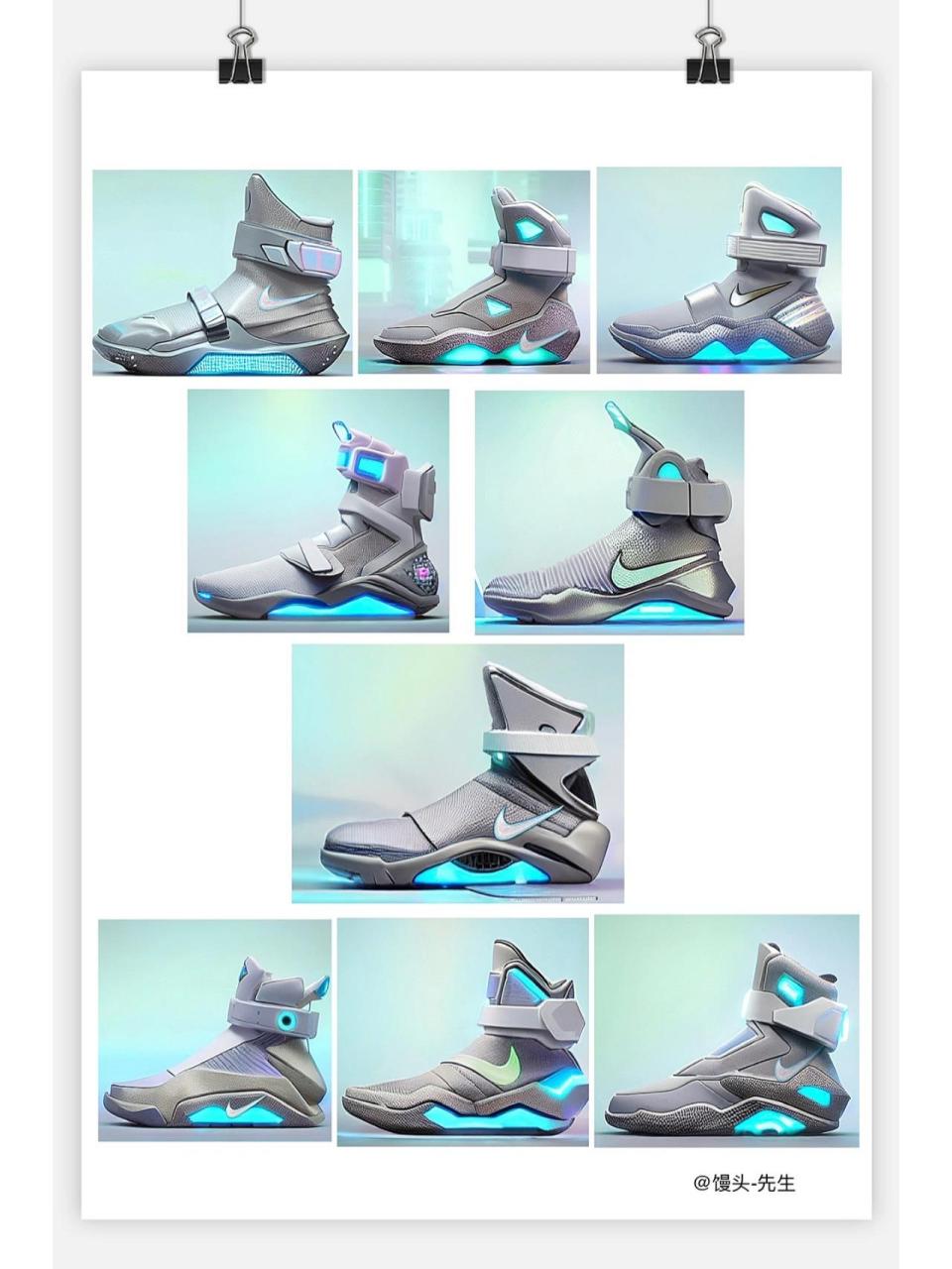 nike air mag【回到未来】ai智能延伸系列.              .