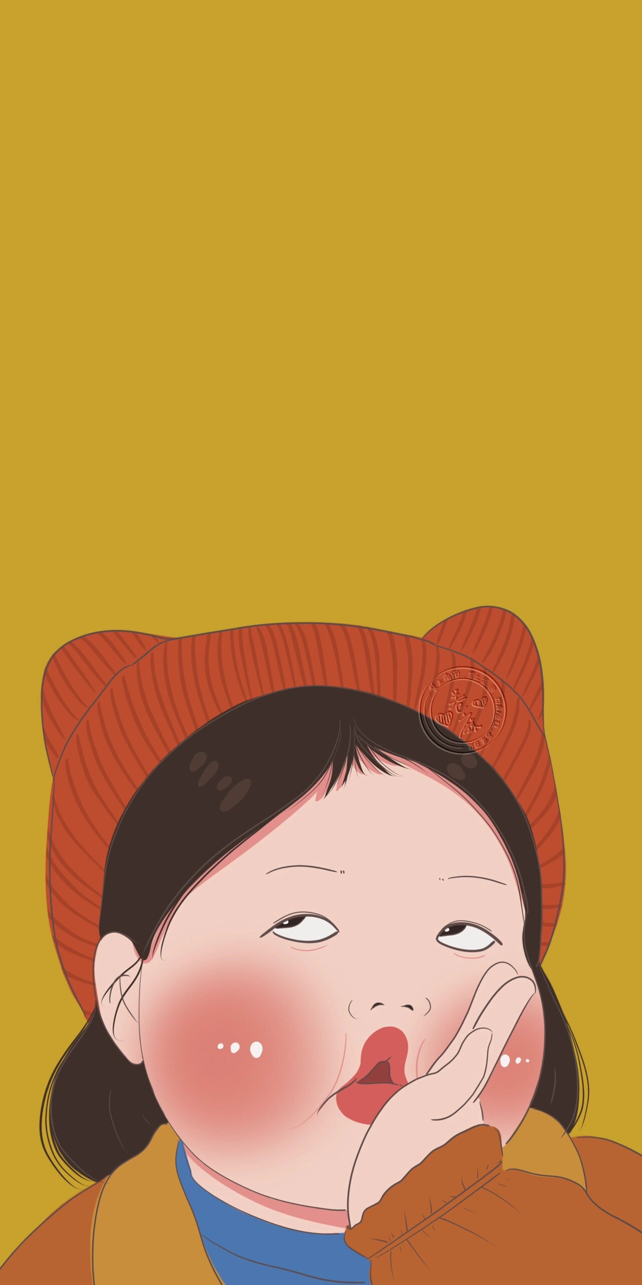 插画| 壁纸| 丑萌搞怪壁纸第一弹