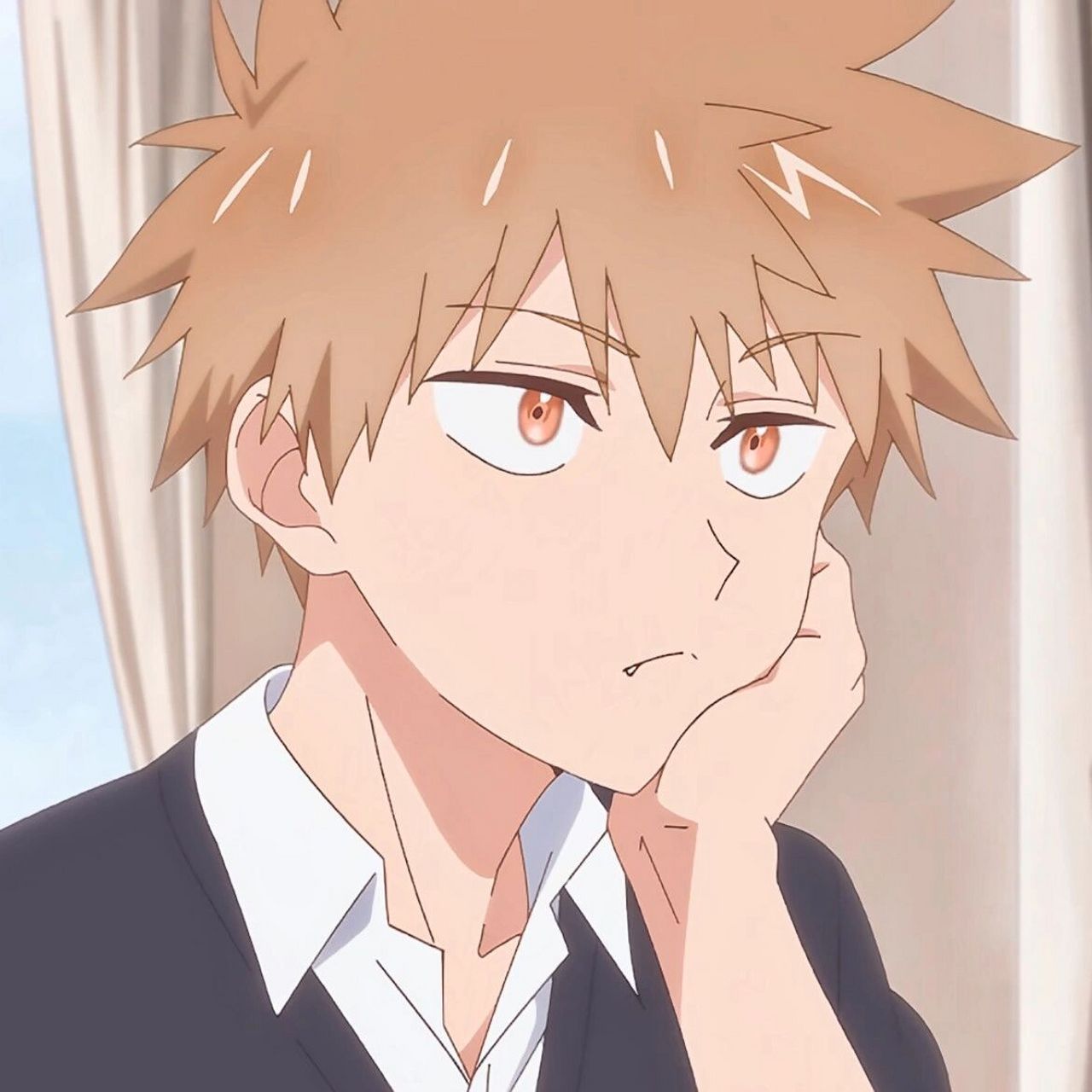 动漫男头像「式守同学不只可爱而已」 自截自调 二传注明 礼貌拿图