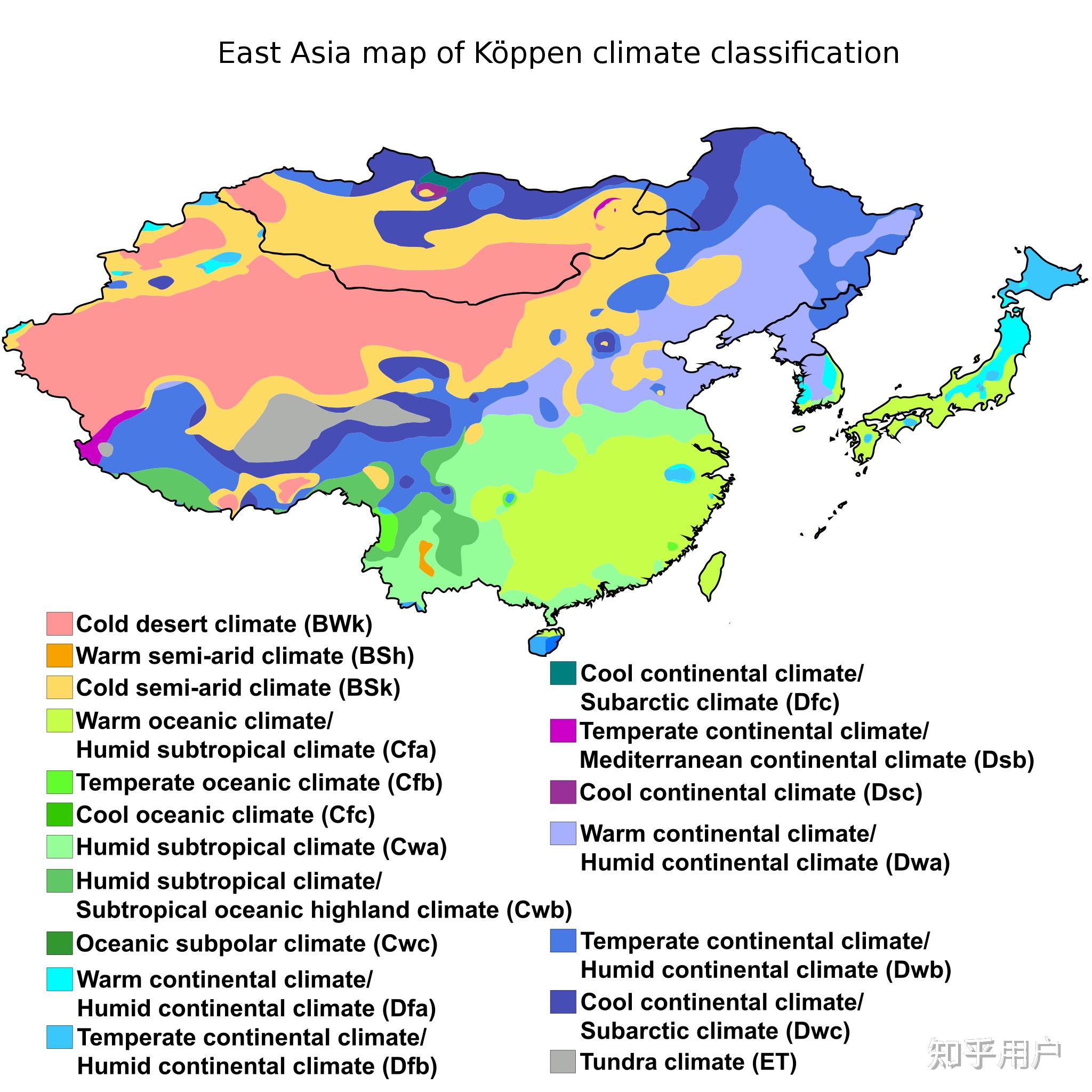 地中海气候气候分布图片